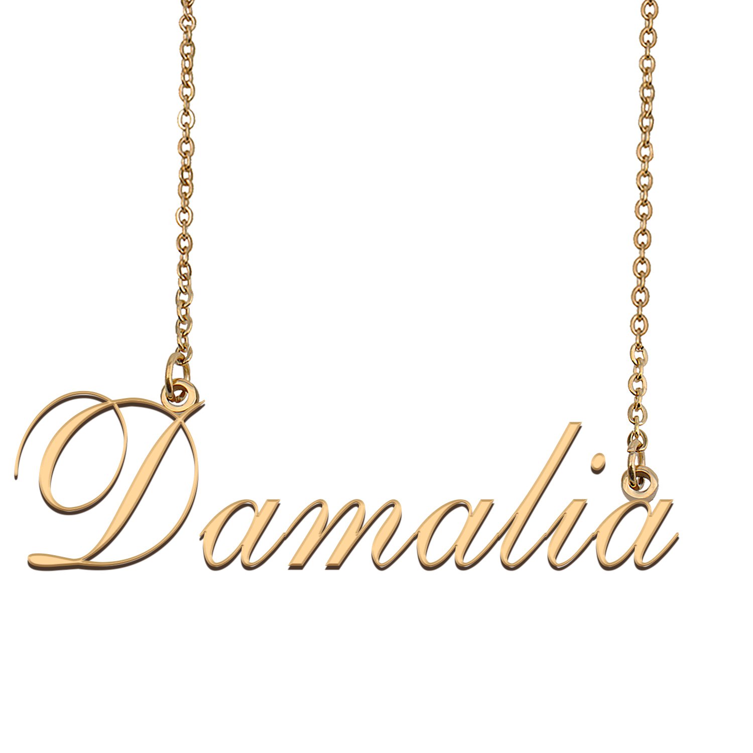 Personalized Any Name Necklace Charm Jewelry for Mother New Mom Damalia