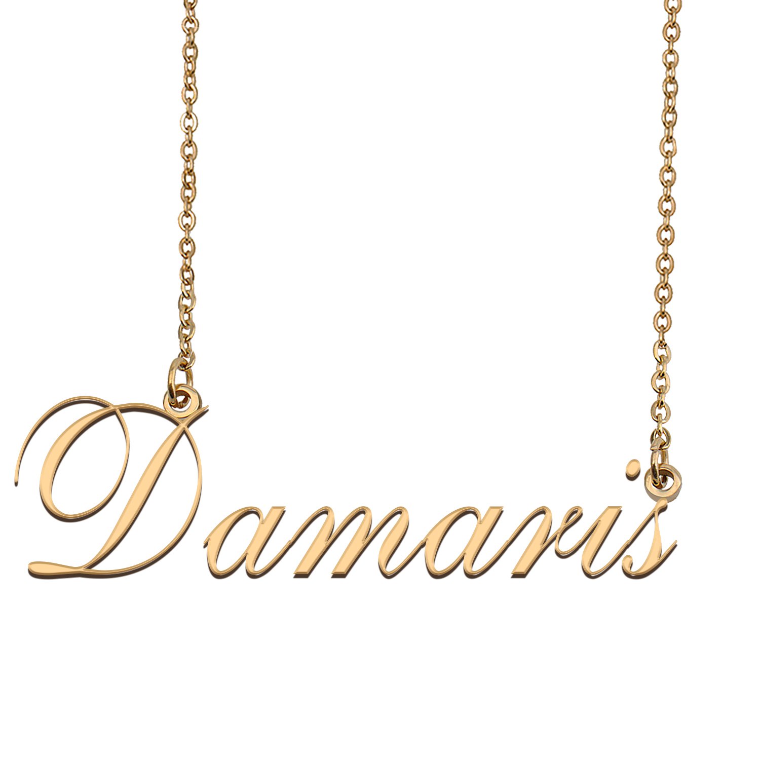 Personalized Any Name Necklace Charm Jewelry for Mother New Mom Damaris