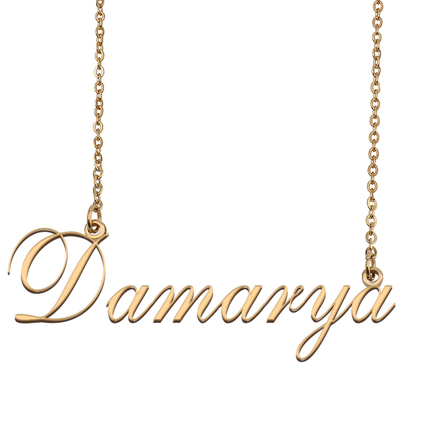 Personalized Any Name Necklace Charm Jewelry for Mother New Mom Damarya
