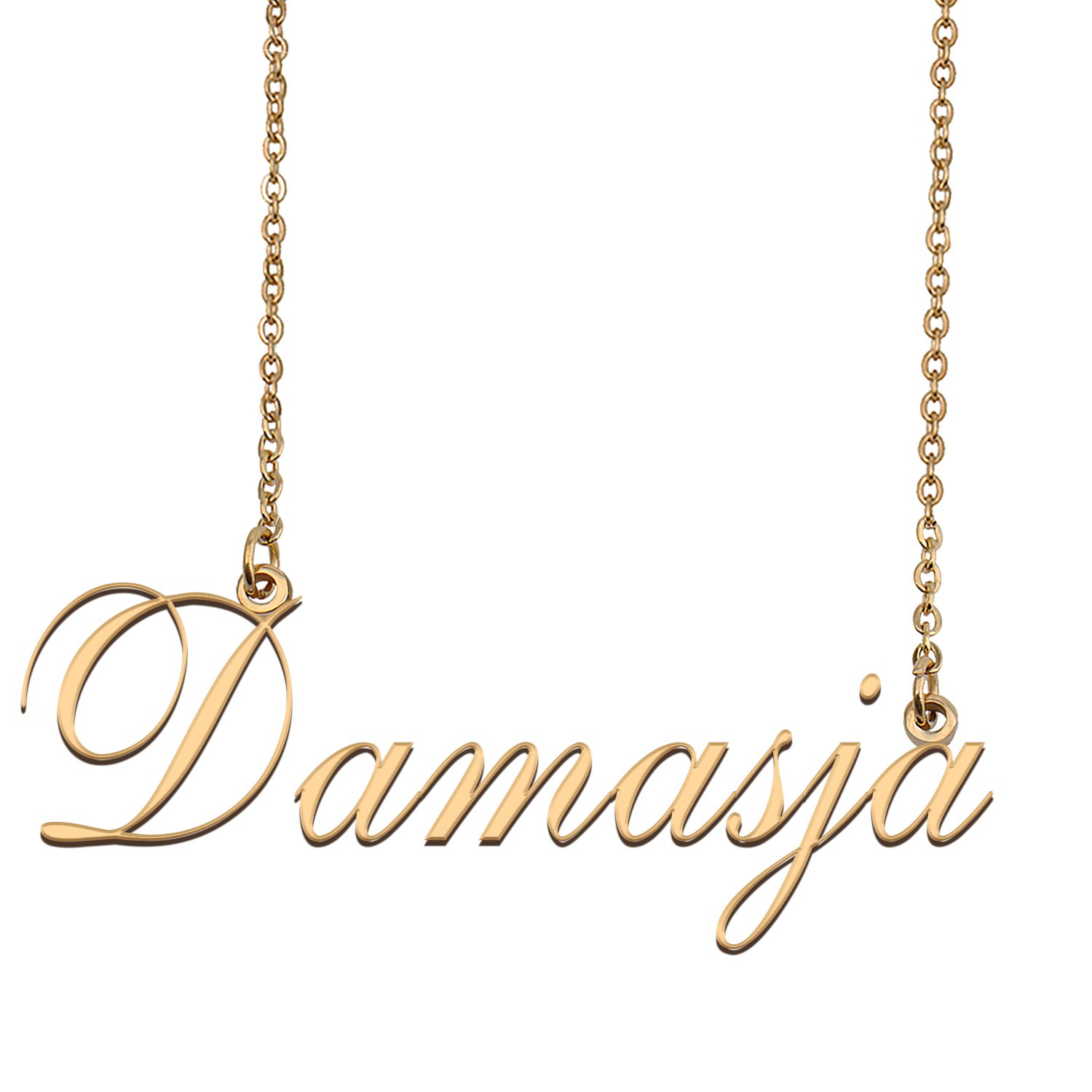 Personalized Any Name Necklace Charm Jewelry for Mother New Mom Damasja