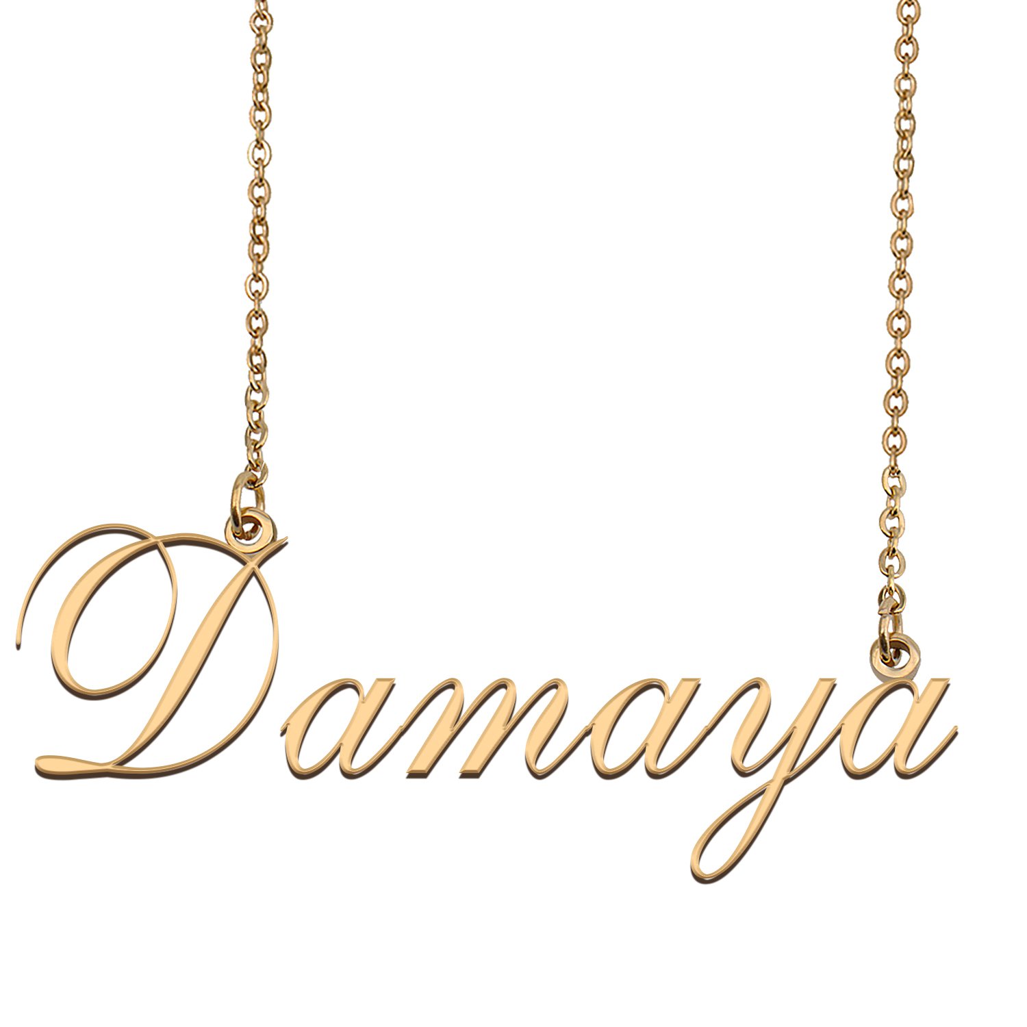 Personalized Any Name Necklace Charm Jewelry for Mother New Mom Damaya