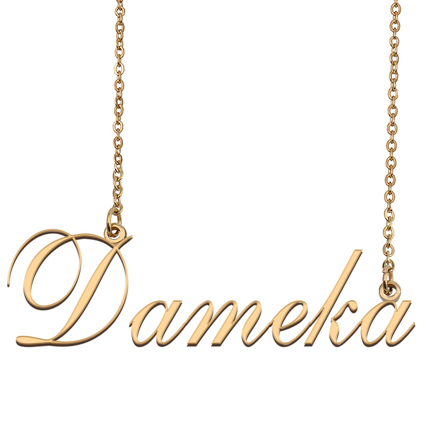 Personalized Any Name Necklace Charm Jewelry for Mother New Mom Dameka