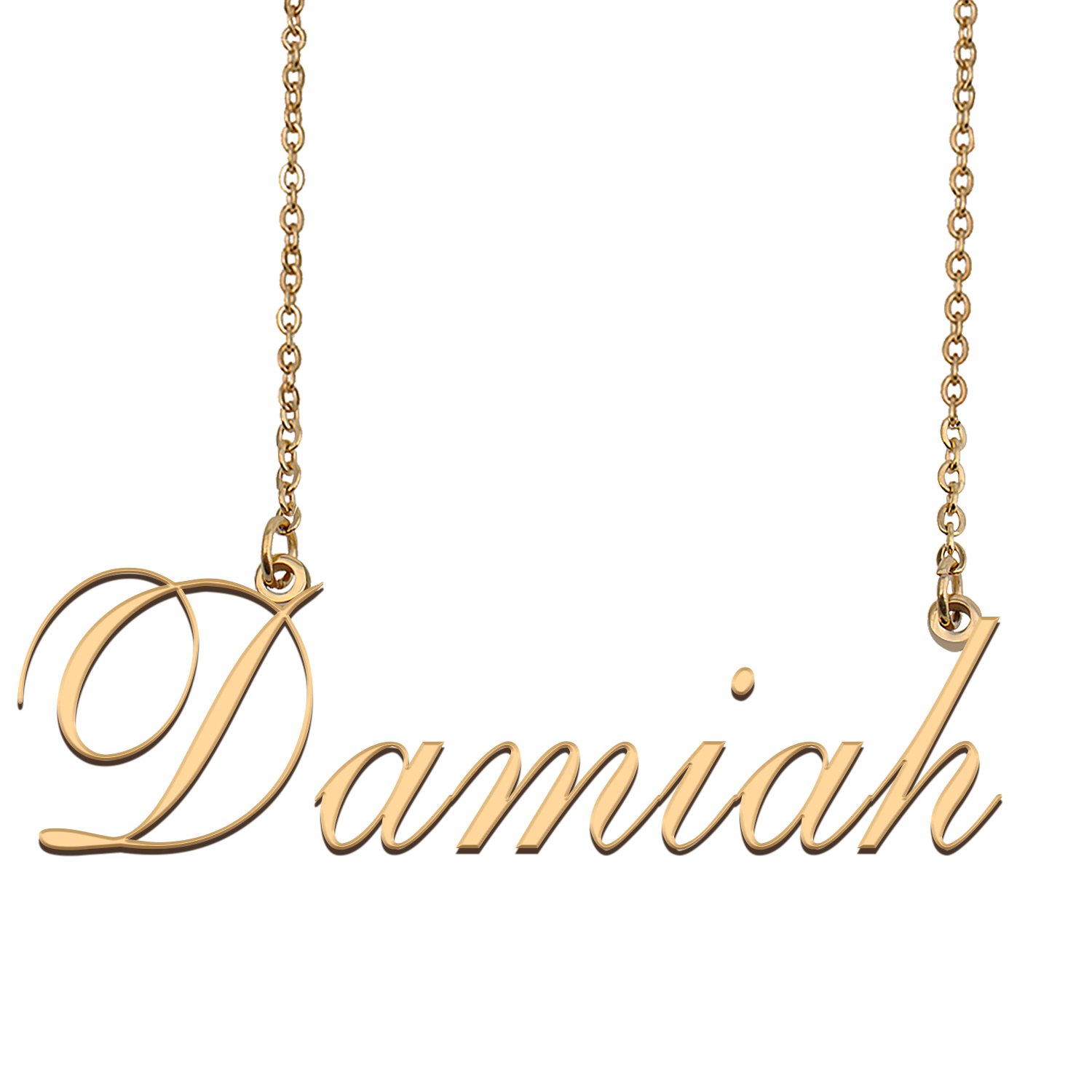 Personalized Any Name Necklace Charm Jewelry for Mother New Mom Damiah