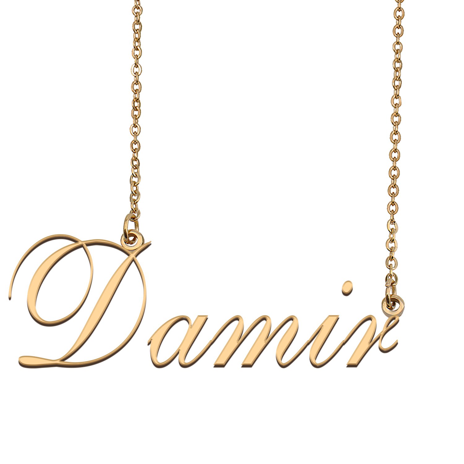 Personalized Any Name Necklace Charm Jewelry for Mother New Mom Damir