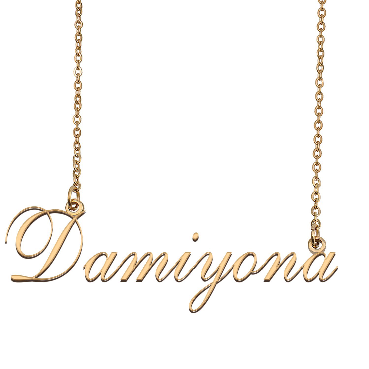 Personalized Any Name Necklace Charm Jewelry for Mother New Mom Damiyona