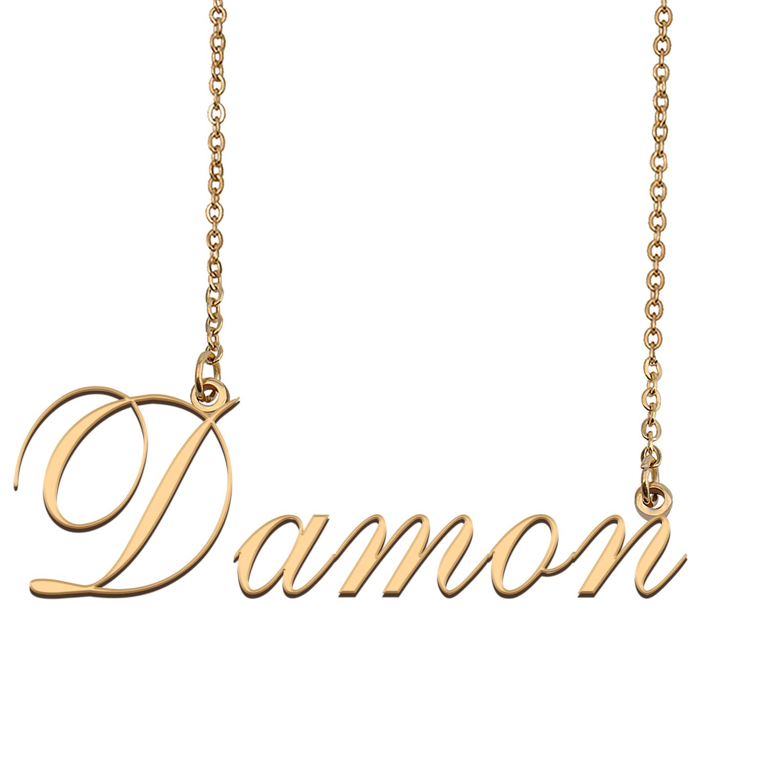 Personalized Any Name Necklace Charm Jewelry for Mother New Mom Damon