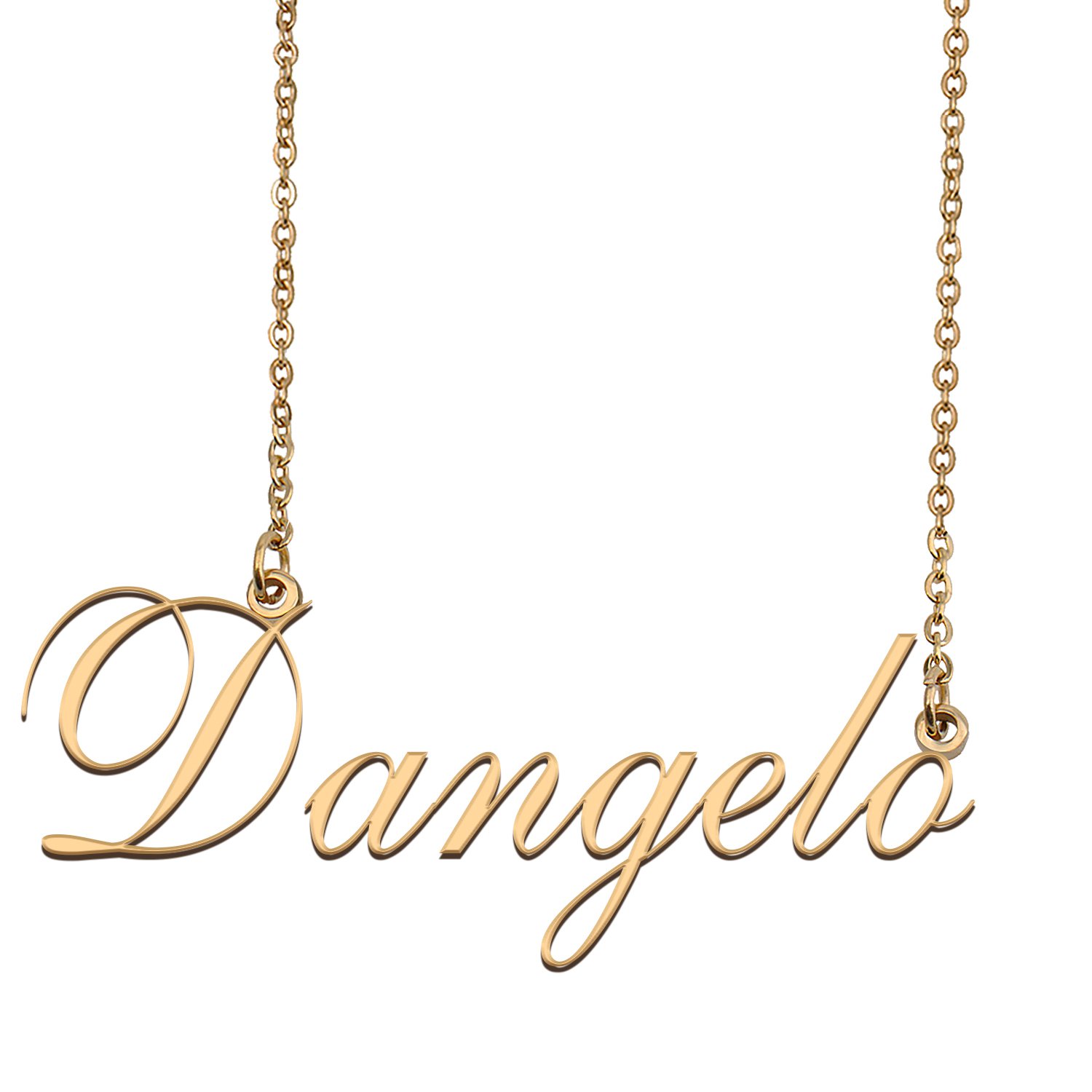 Personalized Any Name Necklace Charm Jewelry for Mother New Mom Dangelo