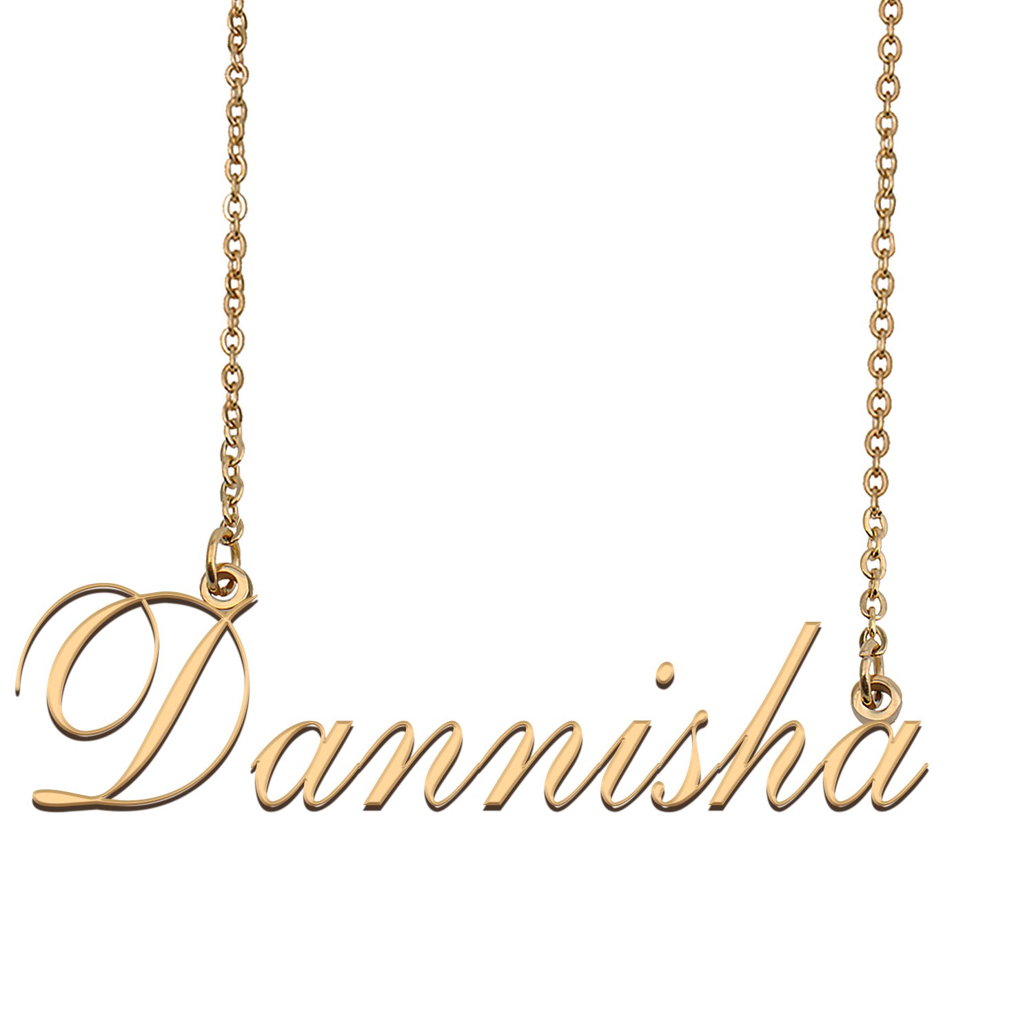 Personalized Any Name Necklace Charm Jewelry for Mother New Mom Dannisha