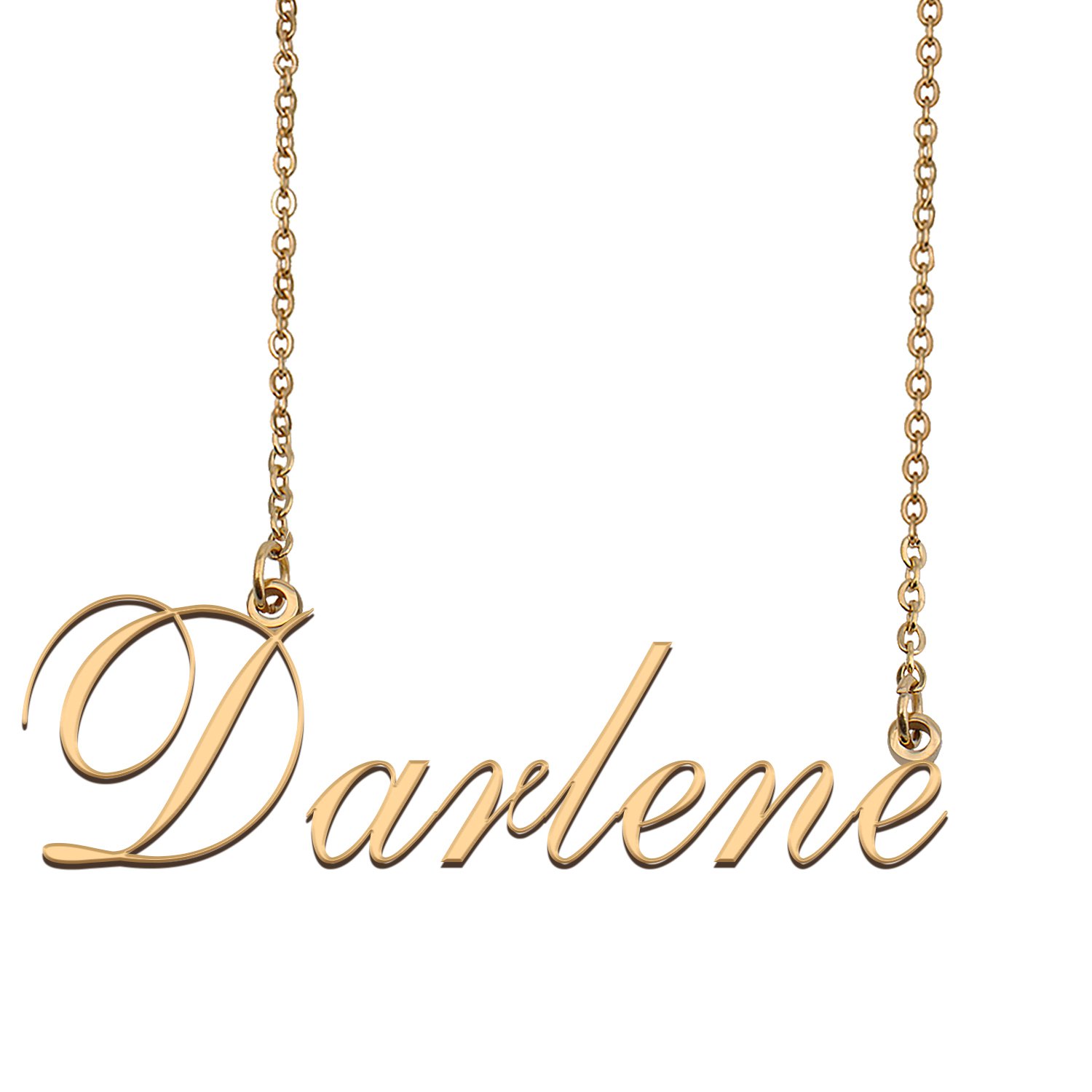 Personalized Any Name Necklace Charm Jewelry for Mother New Mom Darlene