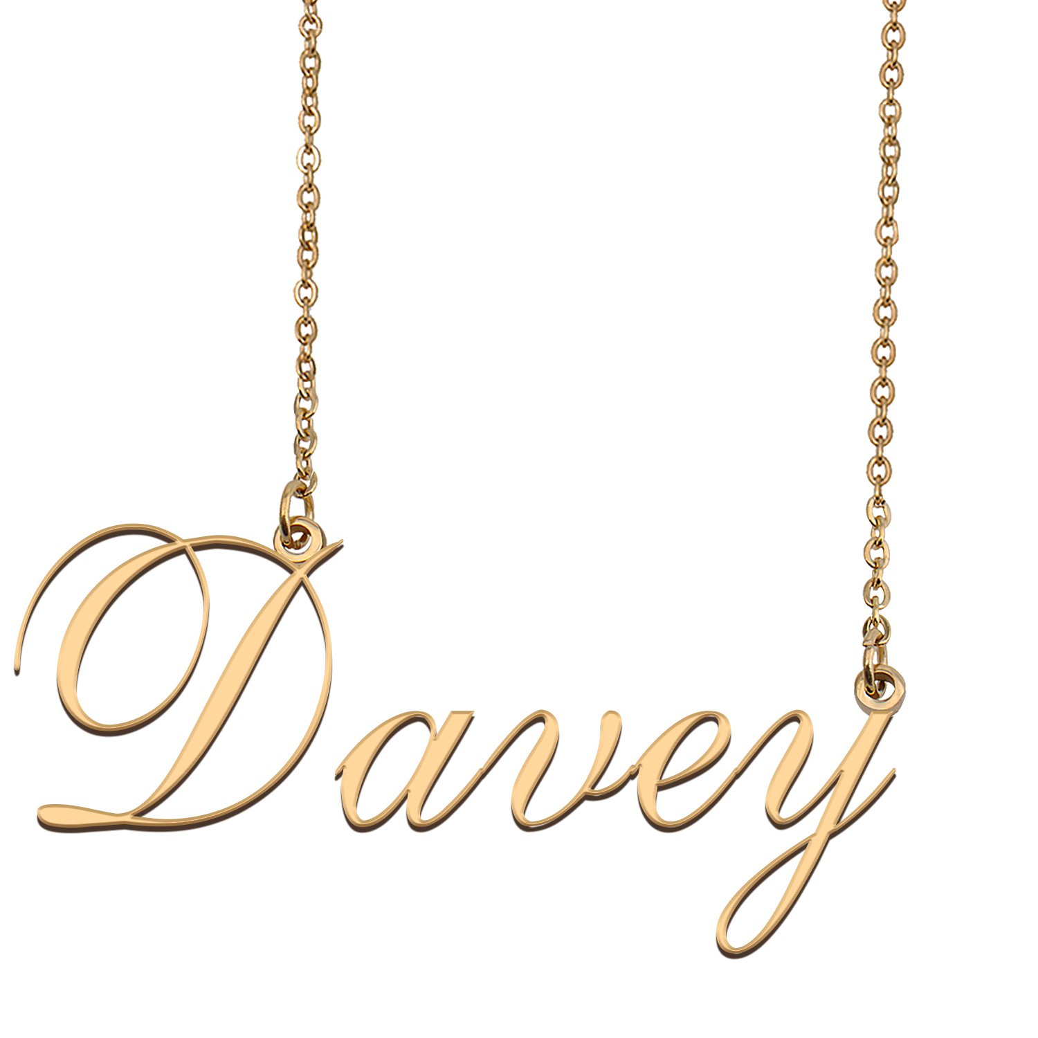 Personalized Any Name Necklace Charm Jewelry for Mother New Mom Davey