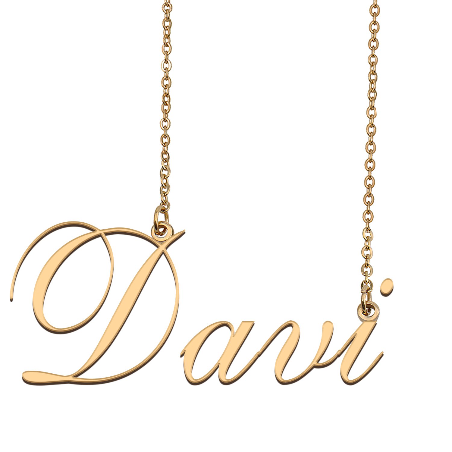 Personalized Any Name Necklace Charm Jewelry for Mother New Mom Davi