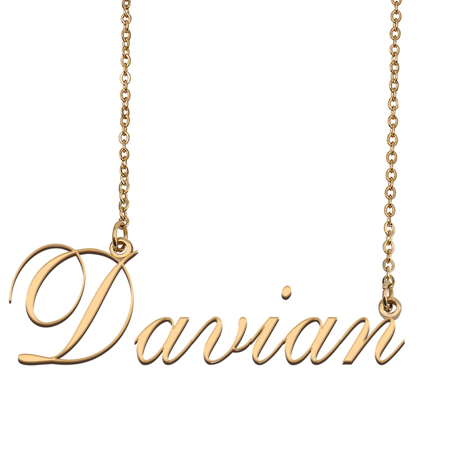 Personalized Any Name Necklace Charm Jewelry for Mother New Mom Davian