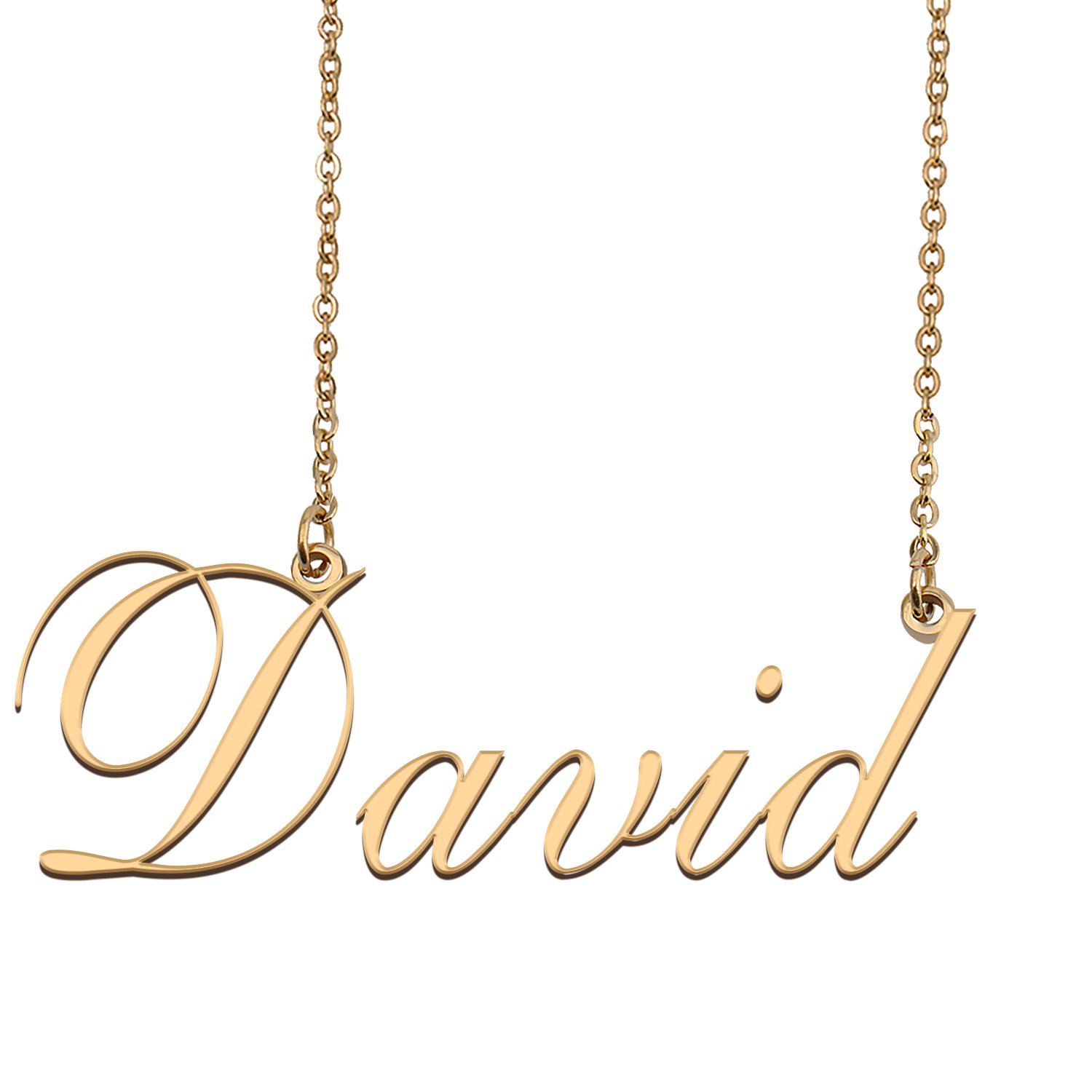 Personalized Any Name Necklace Charm Jewelry for Mother New Mom David
