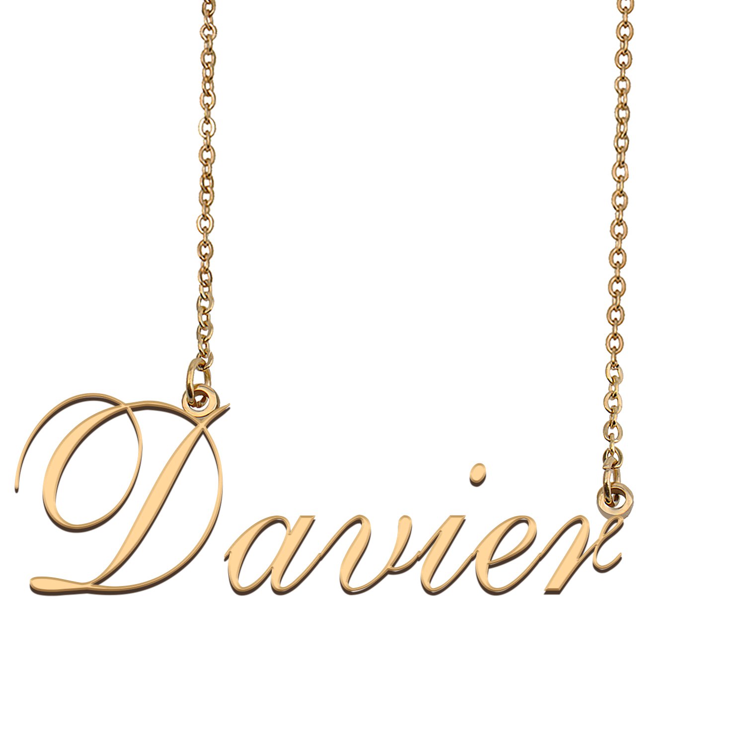Personalized Any Name Necklace Charm Jewelry for Mother New Mom Davier