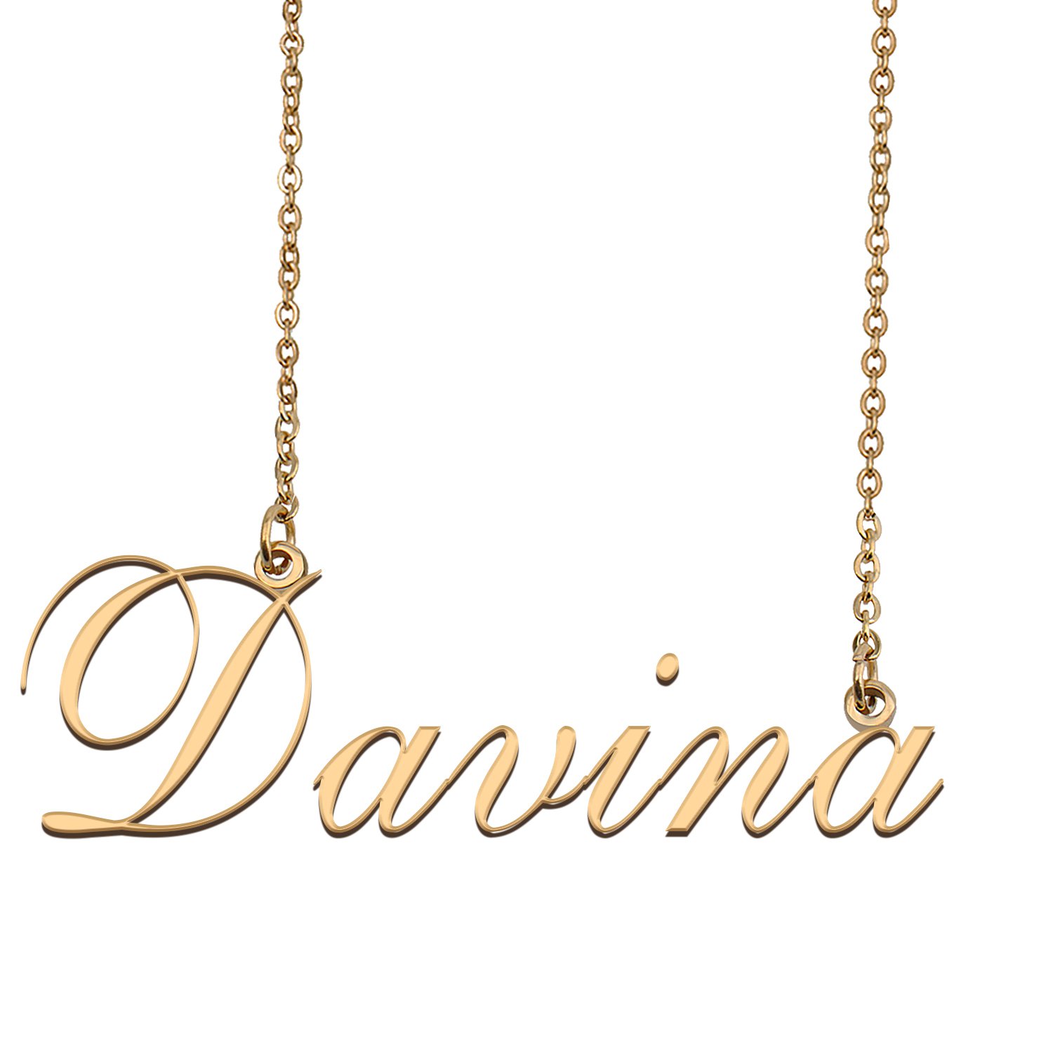 Personalized Any Name Necklace Charm Jewelry for Mother New Mom Davina