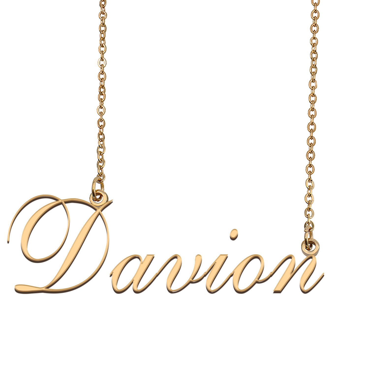 Personalized Any Name Necklace Charm Jewelry for Mother New Mom Davion