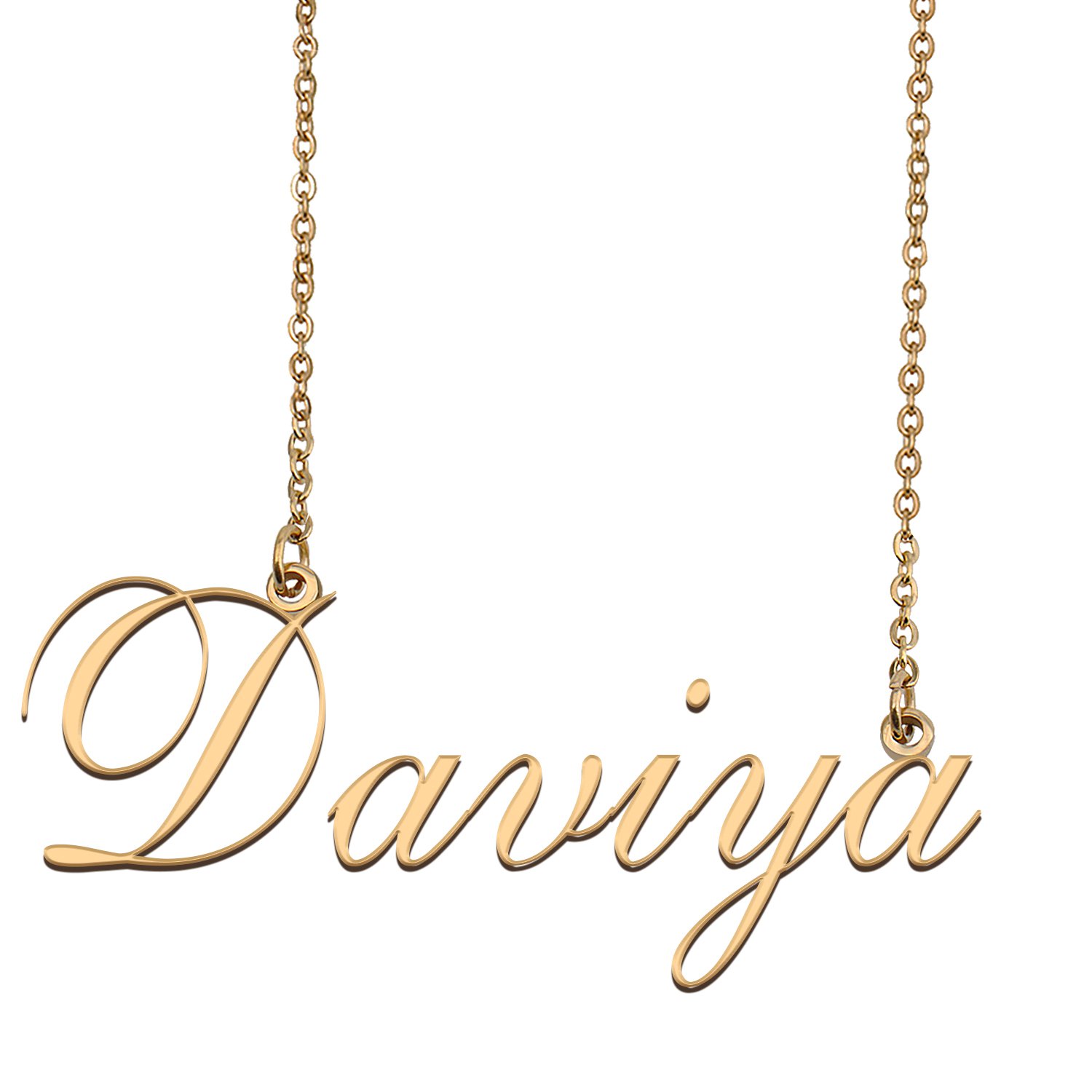 Personalized Any Name Necklace Charm Jewelry for Mother New Mom Daviya