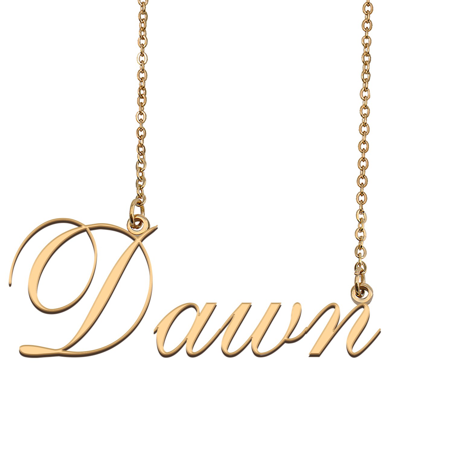 Personalized Any Name Necklace Charm Jewelry for Mother New Mom Dawn
