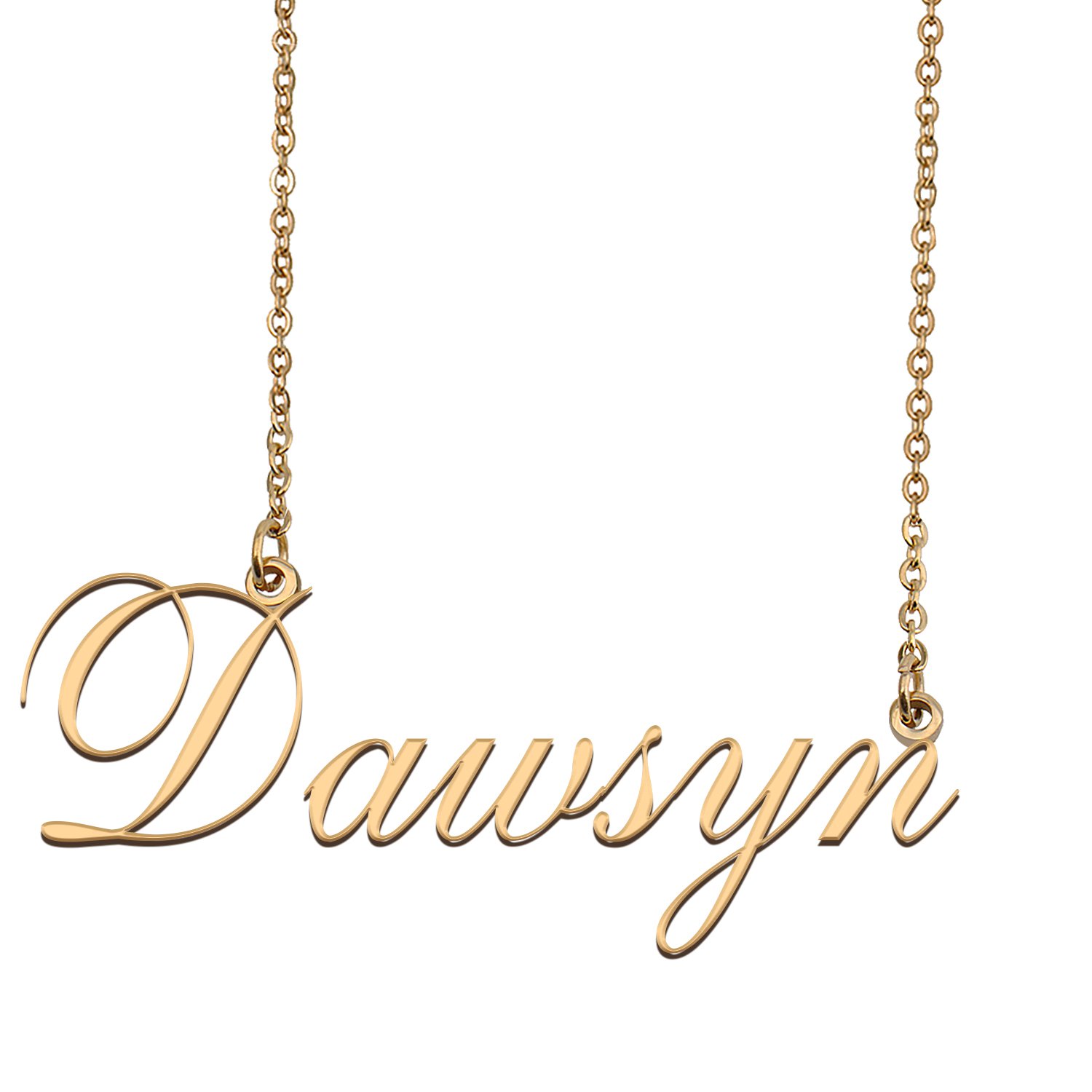 Personalized Any Name Necklace Charm Jewelry for Mother New Mom Dawsyn