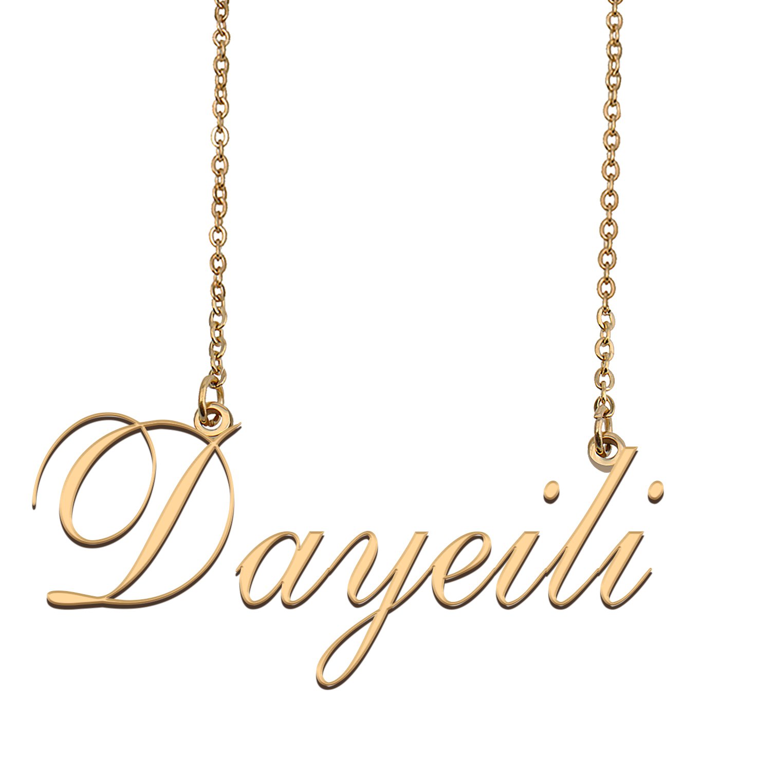 Personalized Any Name Necklace Charm Jewelry for Mother New Mom Dayeili