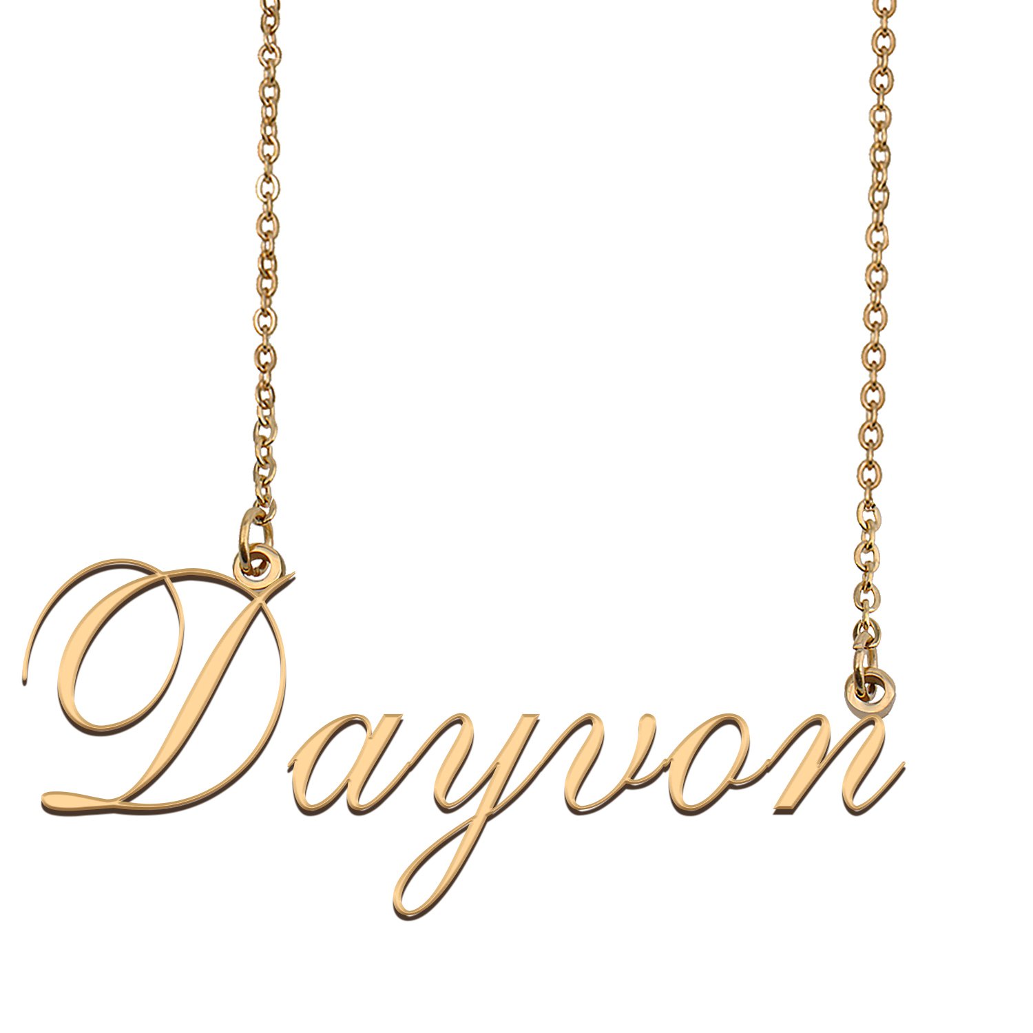 Personalized Any Name Necklace Charm Jewelry for Mother New Mom Dayvon