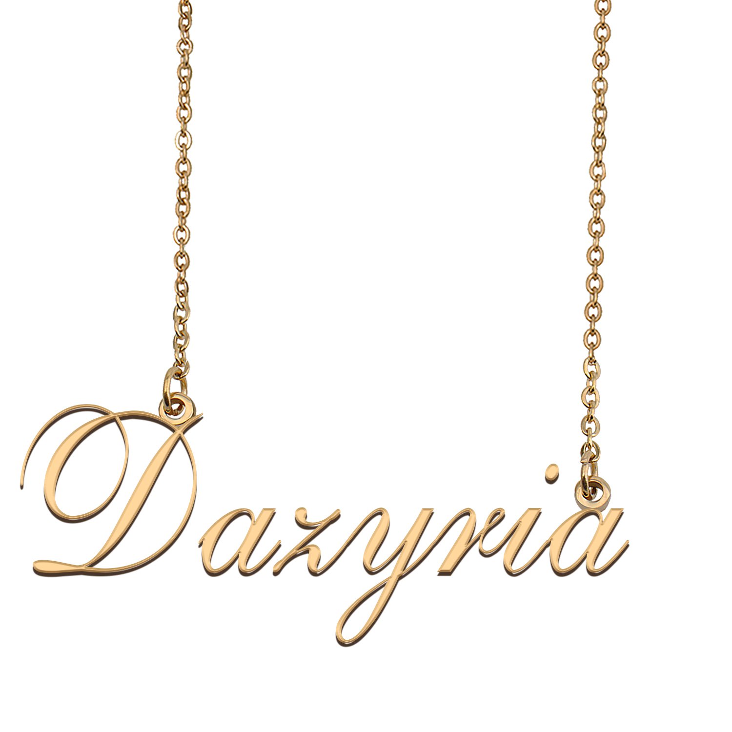Personalized Any Name Necklace Charm Jewelry for Mother New Mom Dazyria