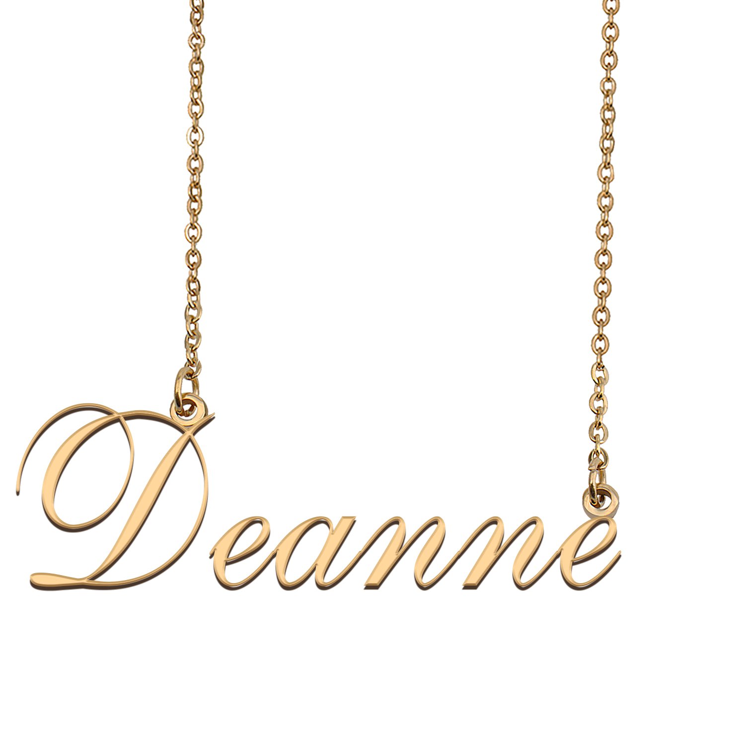 Personalized Any Name Necklace Charm Jewelry for Mother New Mom Deanne