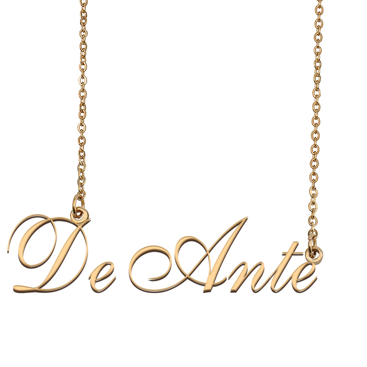 Personalized Any Name Necklace Charm Jewelry for Mother New Mom DeAnte