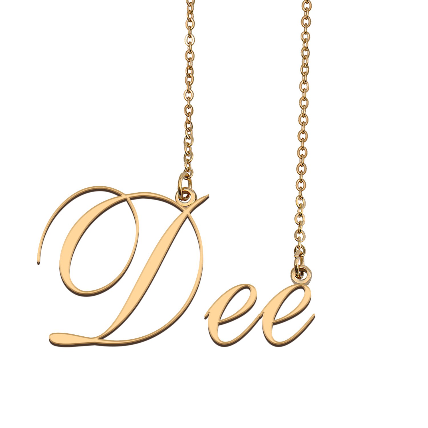Personalized Any Name Necklace Charm Jewelry for Mother New Mom Dee