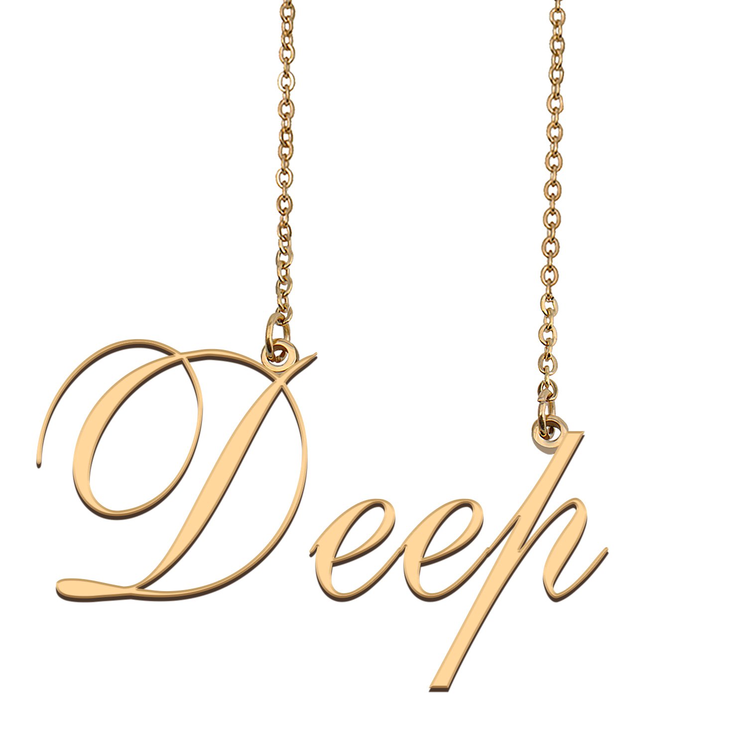 Personalized Any Name Necklace Charm Jewelry for Mother New Mom Deep