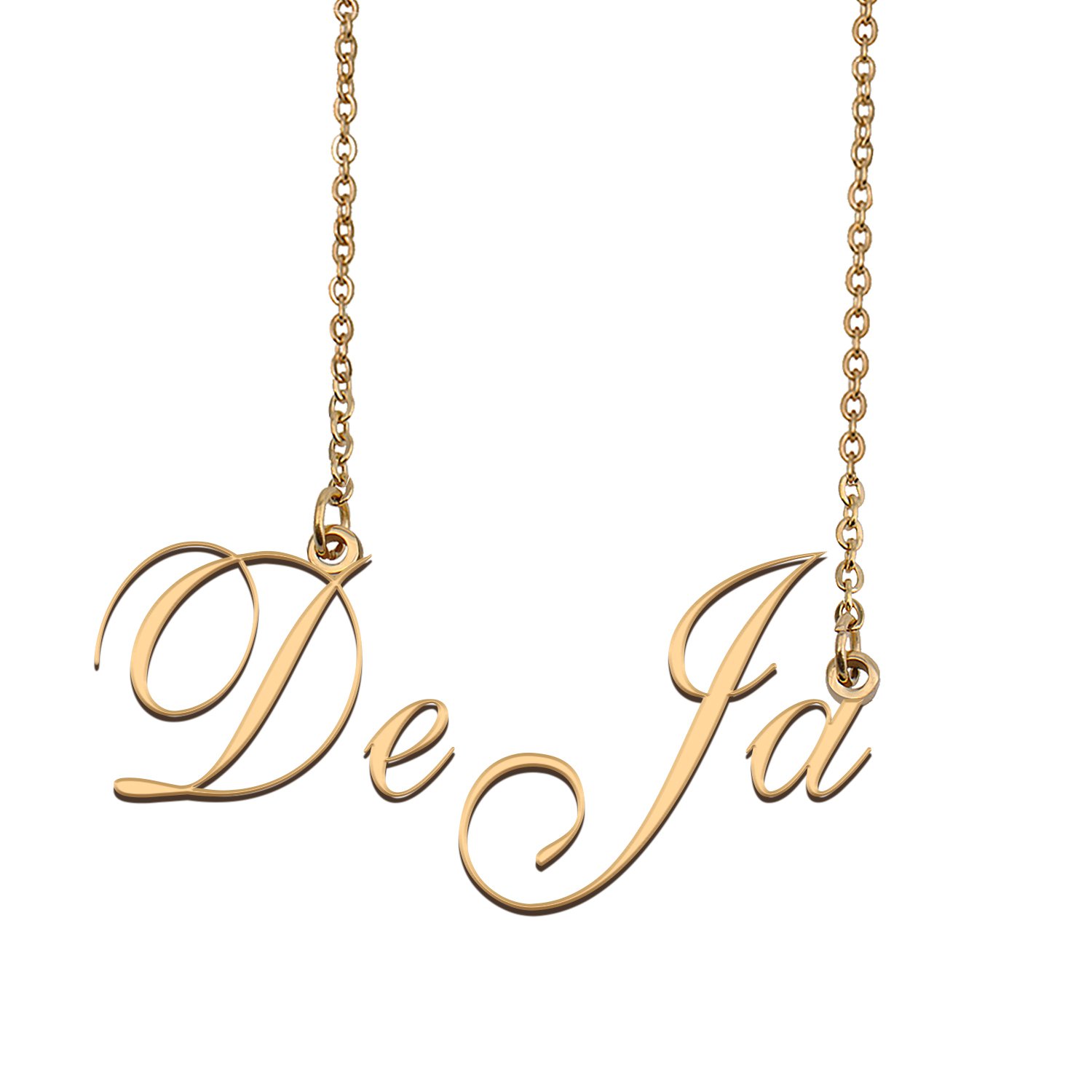 Personalized Any Name Necklace Charm Jewelry for Mother New Mom DeJa