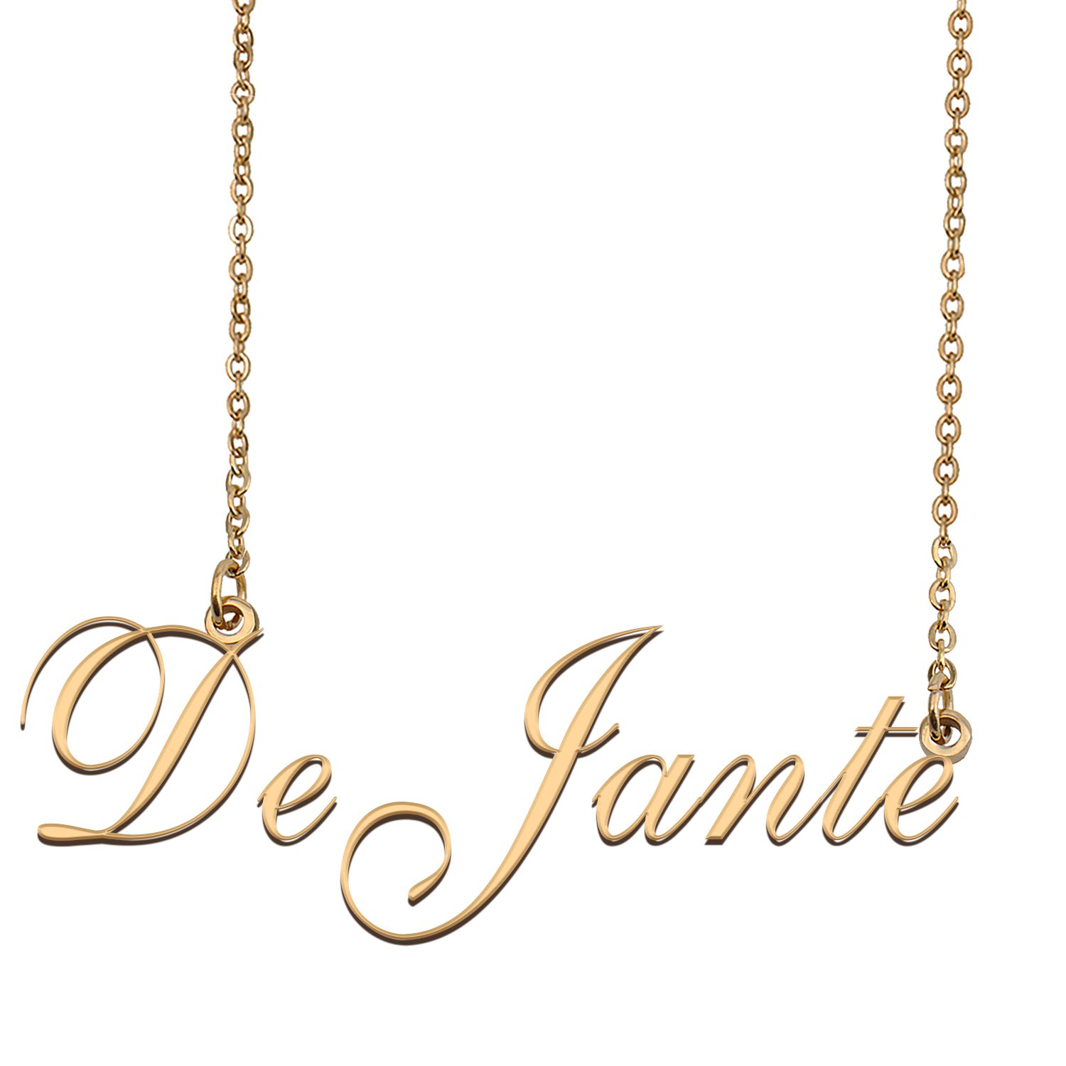Personalized Any Name Necklace Charm Jewelry for Mother New Mom DeJante