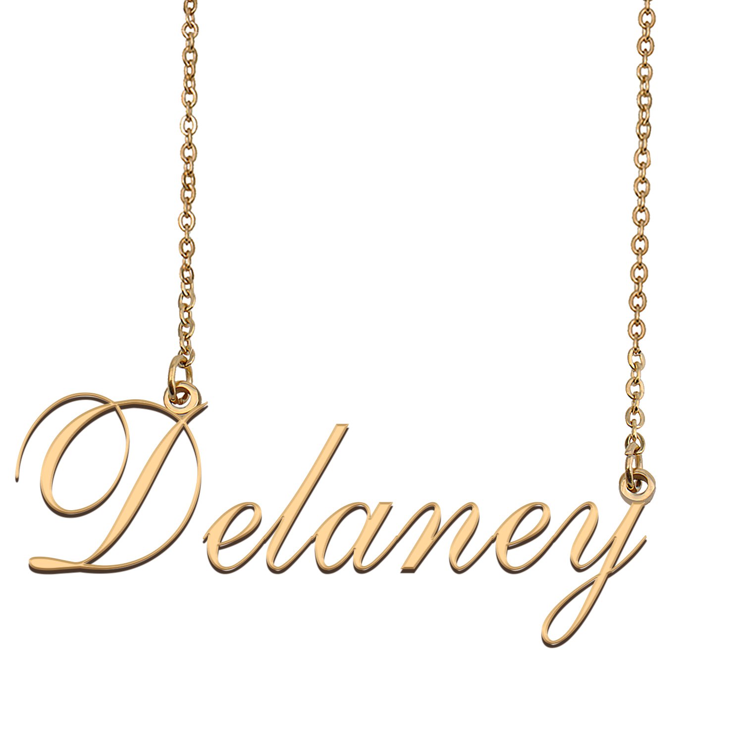 Personalized Any Name Necklace Charm Jewelry for Mother New Mom Delaney