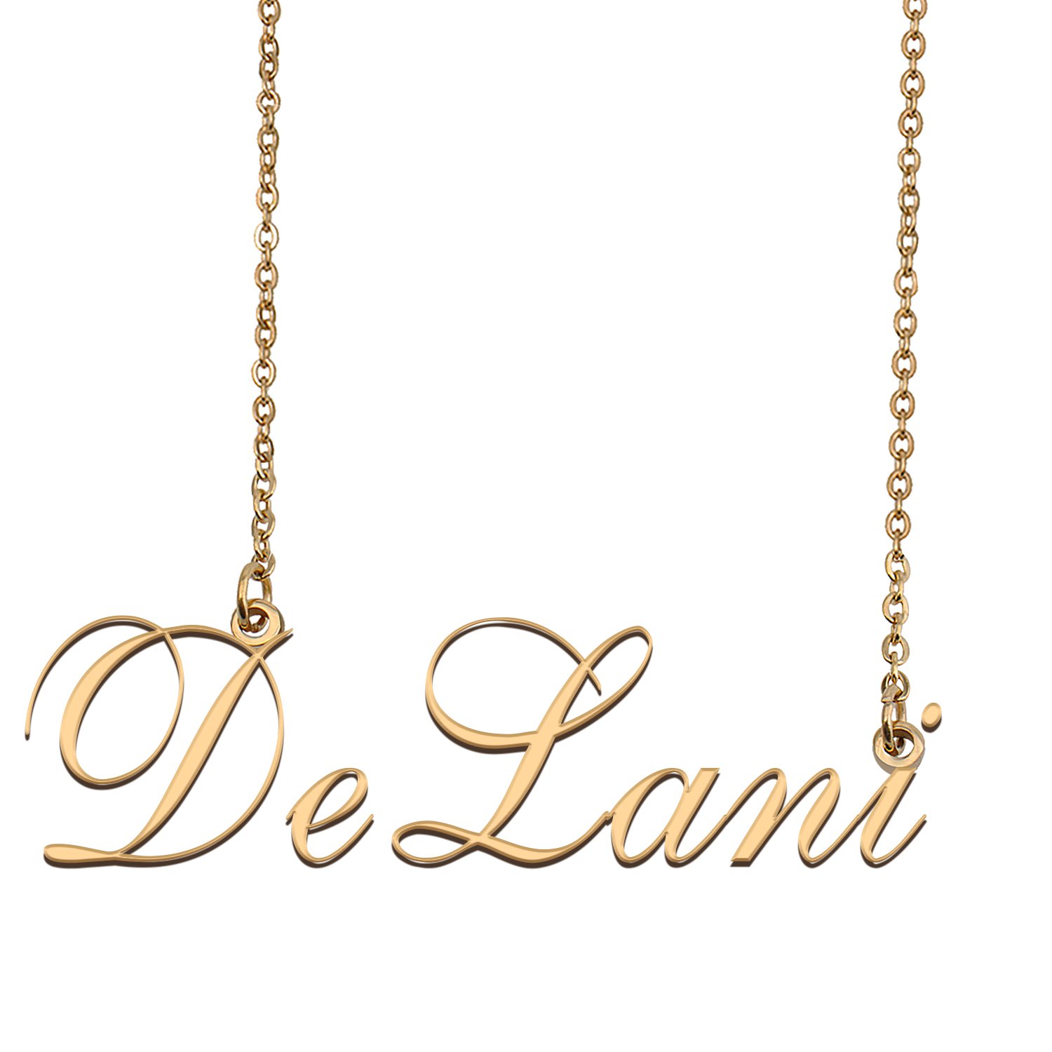 Personalized Any Name Necklace Charm Jewelry for Mother New Mom DeLani