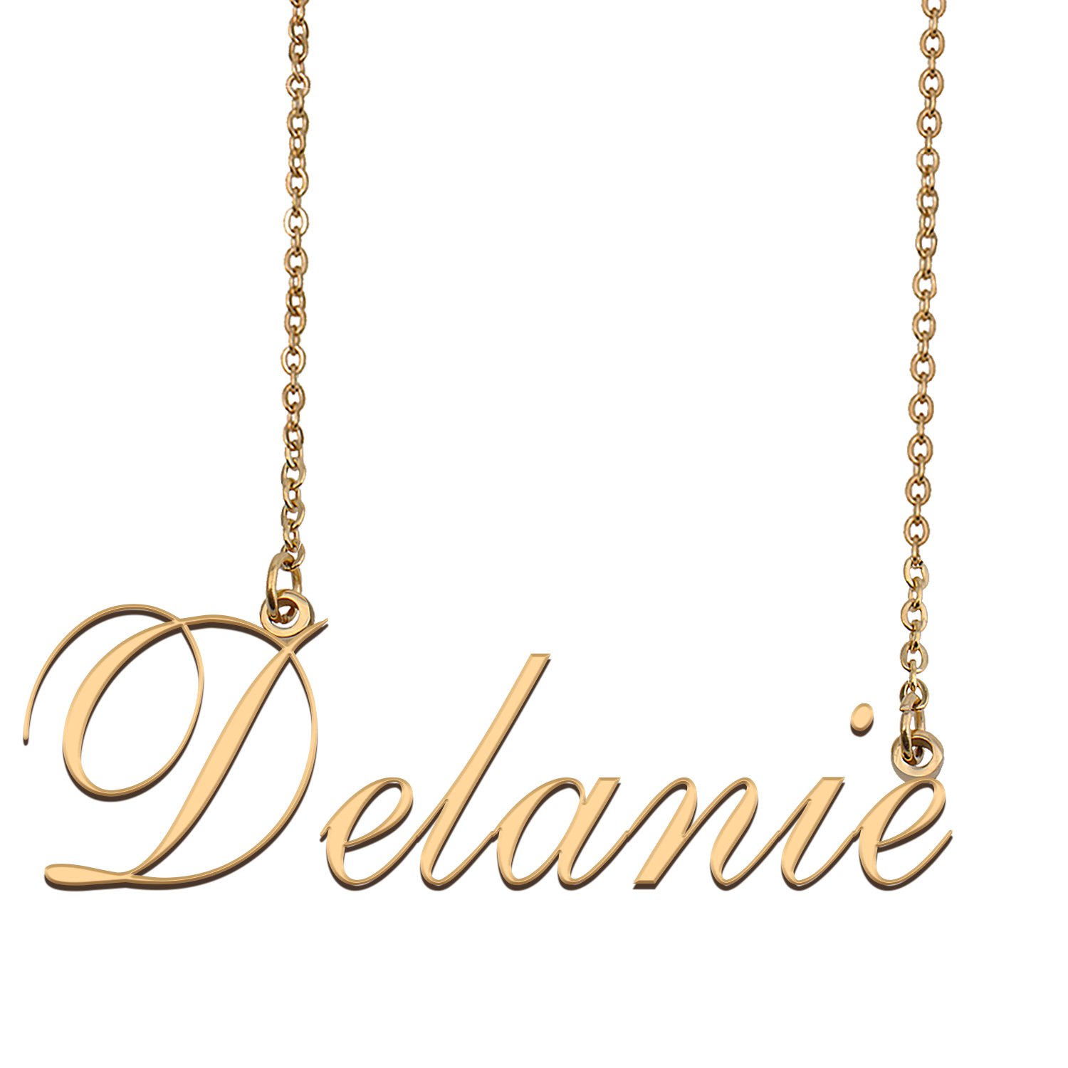 Personalized Any Name Necklace Charm Jewelry for Mother New Mom Delanie