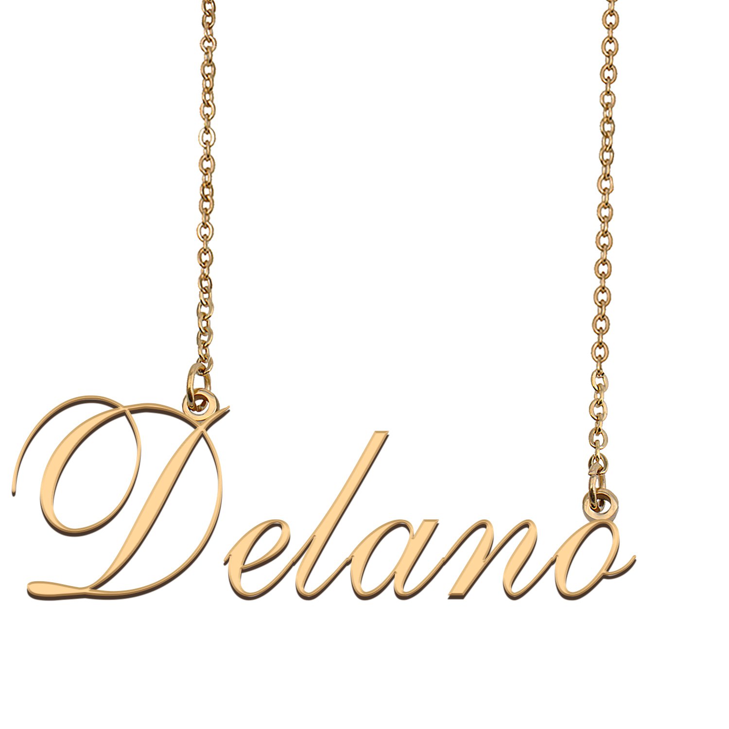 Personalized Any Name Necklace Charm Jewelry for Mother New Mom Delano