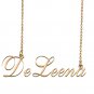 Personalized Any Name Necklace Charm Jewelry for Mother New Mom DeLeena