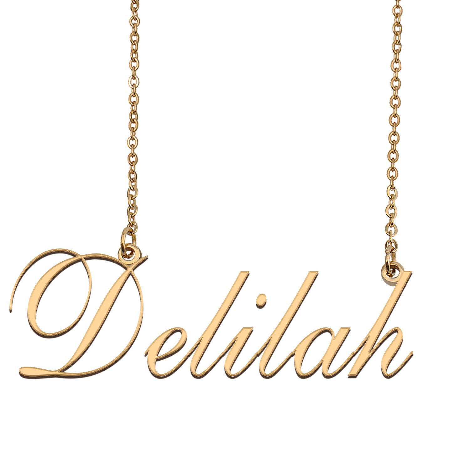 Personalized Any Name Necklace Charm Jewelry for Mother New Mom Delilah