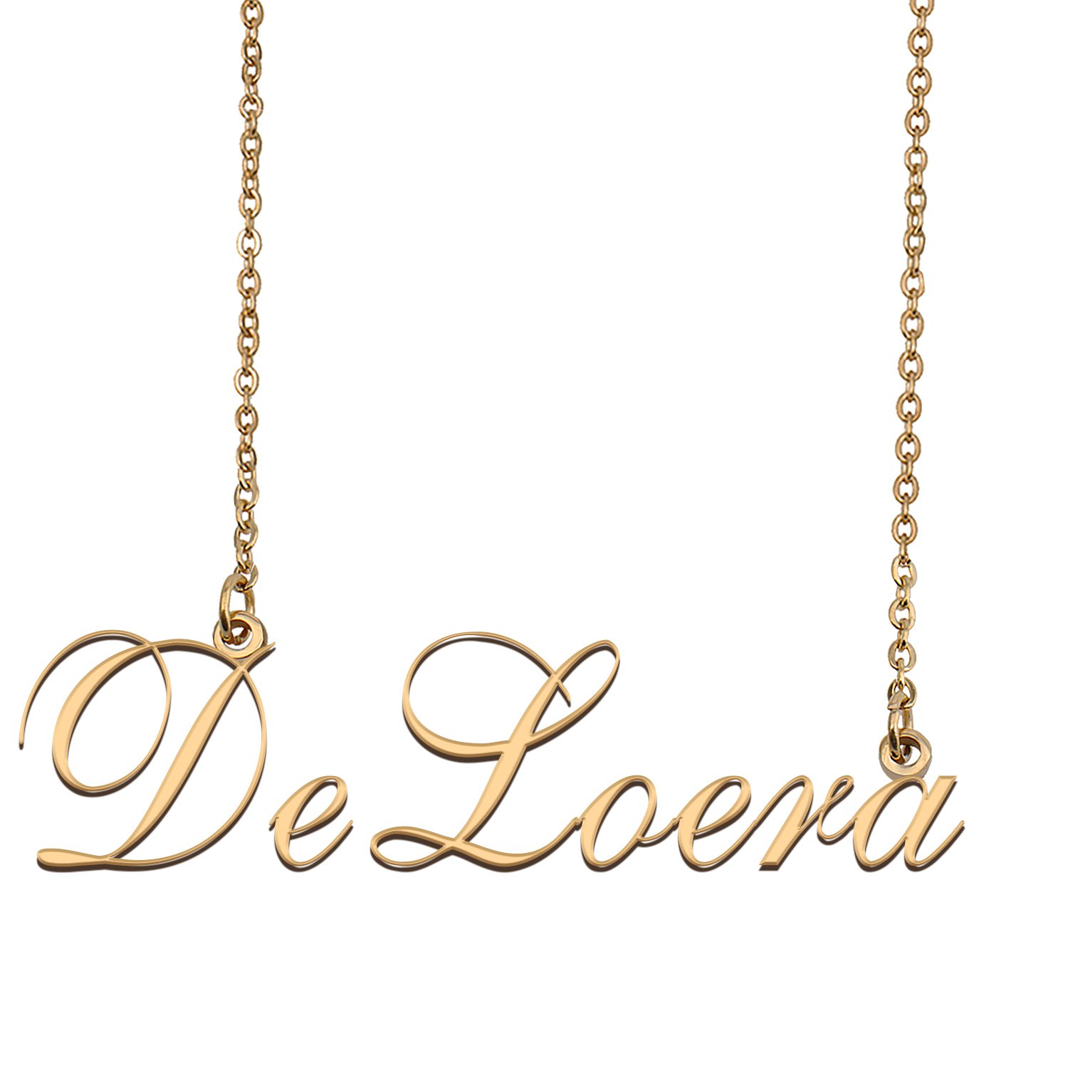 Personalized Any Name Necklace Charm Jewelry for Mother New Mom DeLoera