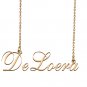 Personalized Any Name Necklace Charm Jewelry for Mother New Mom DeLoera