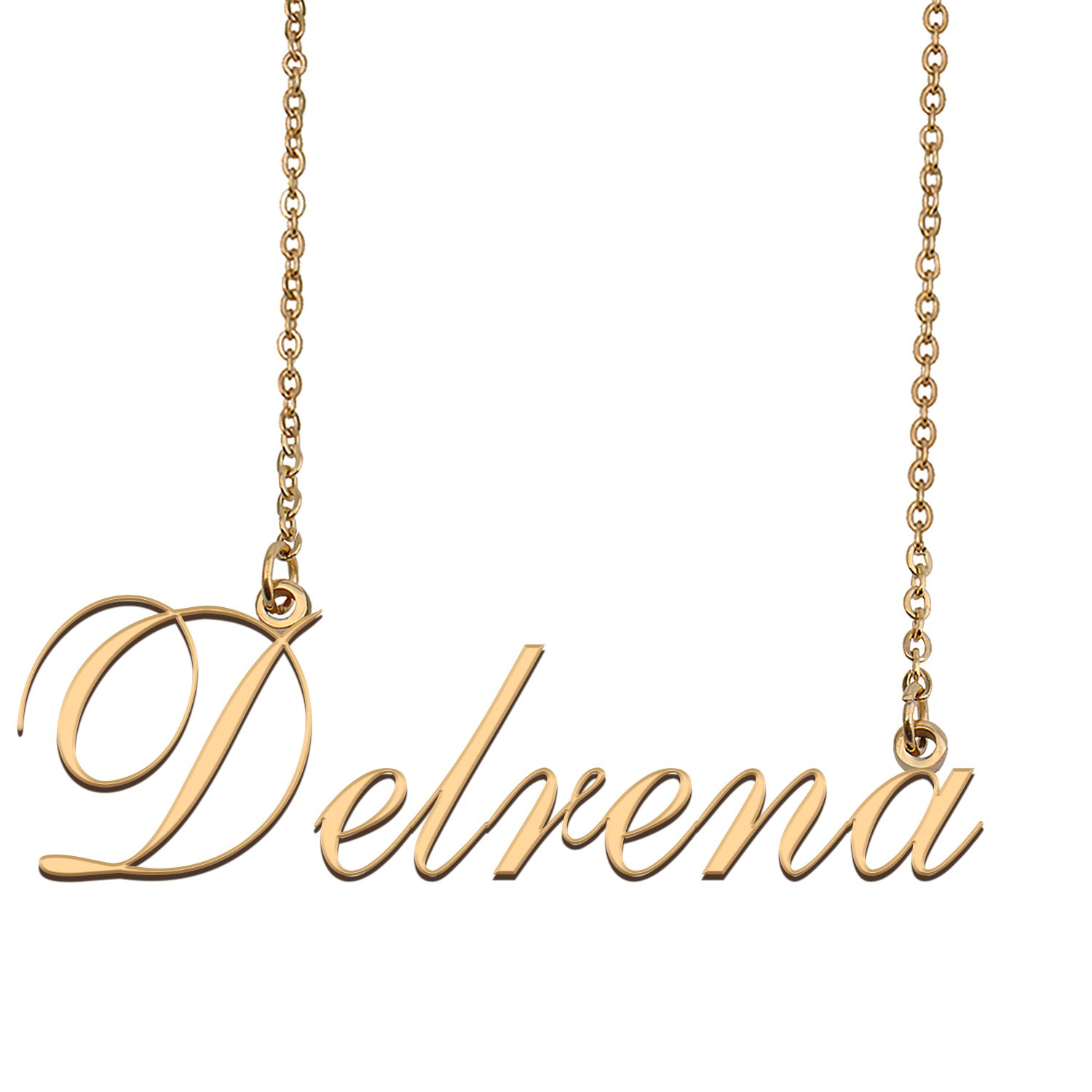 Personalized Any Name Necklace Charm Jewelry for Mother New Mom Delrena