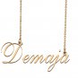 Personalized Any Name Necklace Charm Jewelry for Mother New Mom Demaja