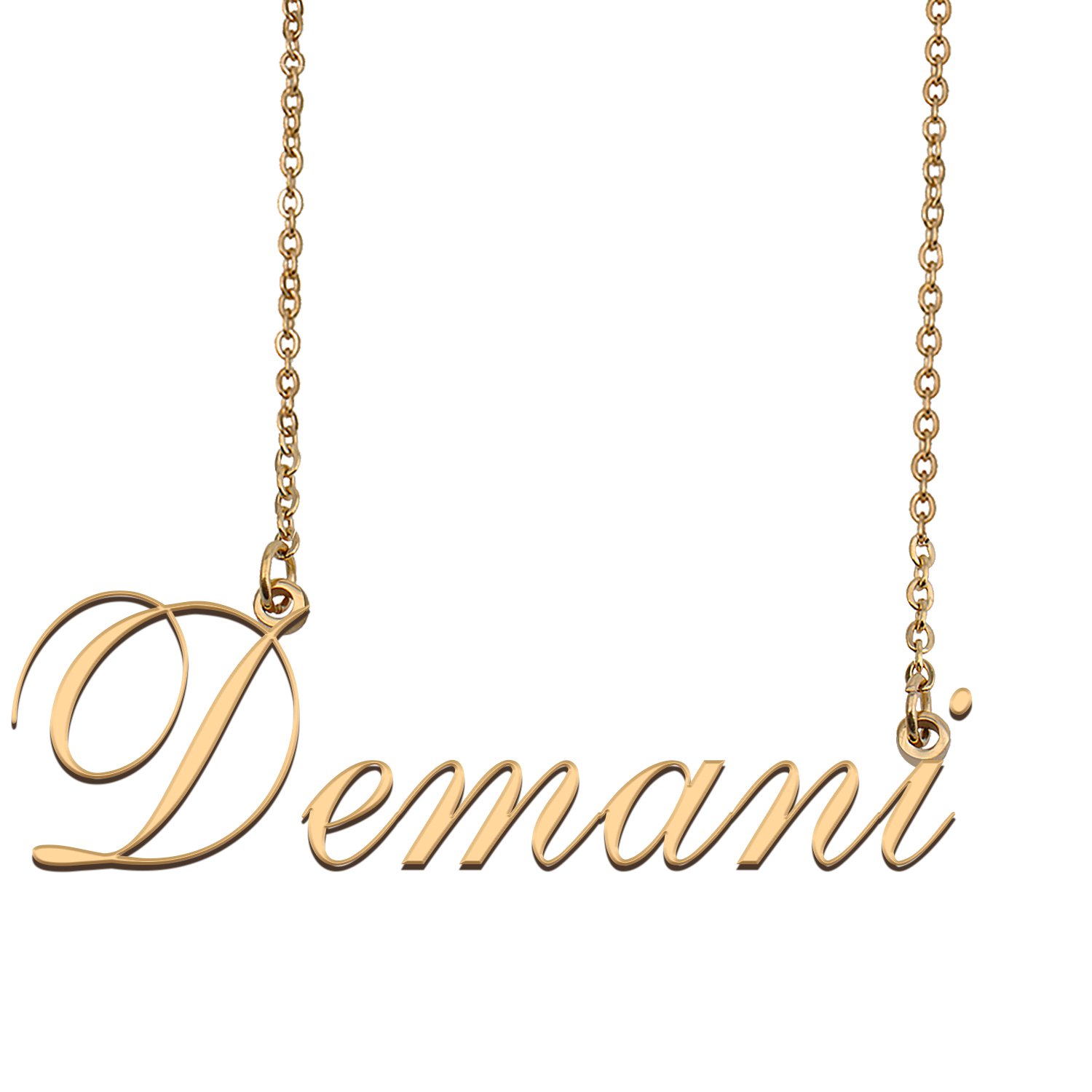 Personalized Any Name Necklace Charm Jewelry for Mother New Mom Demani