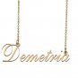 Personalized Any Name Necklace Charm Jewelry for Mother New Mom Demetria