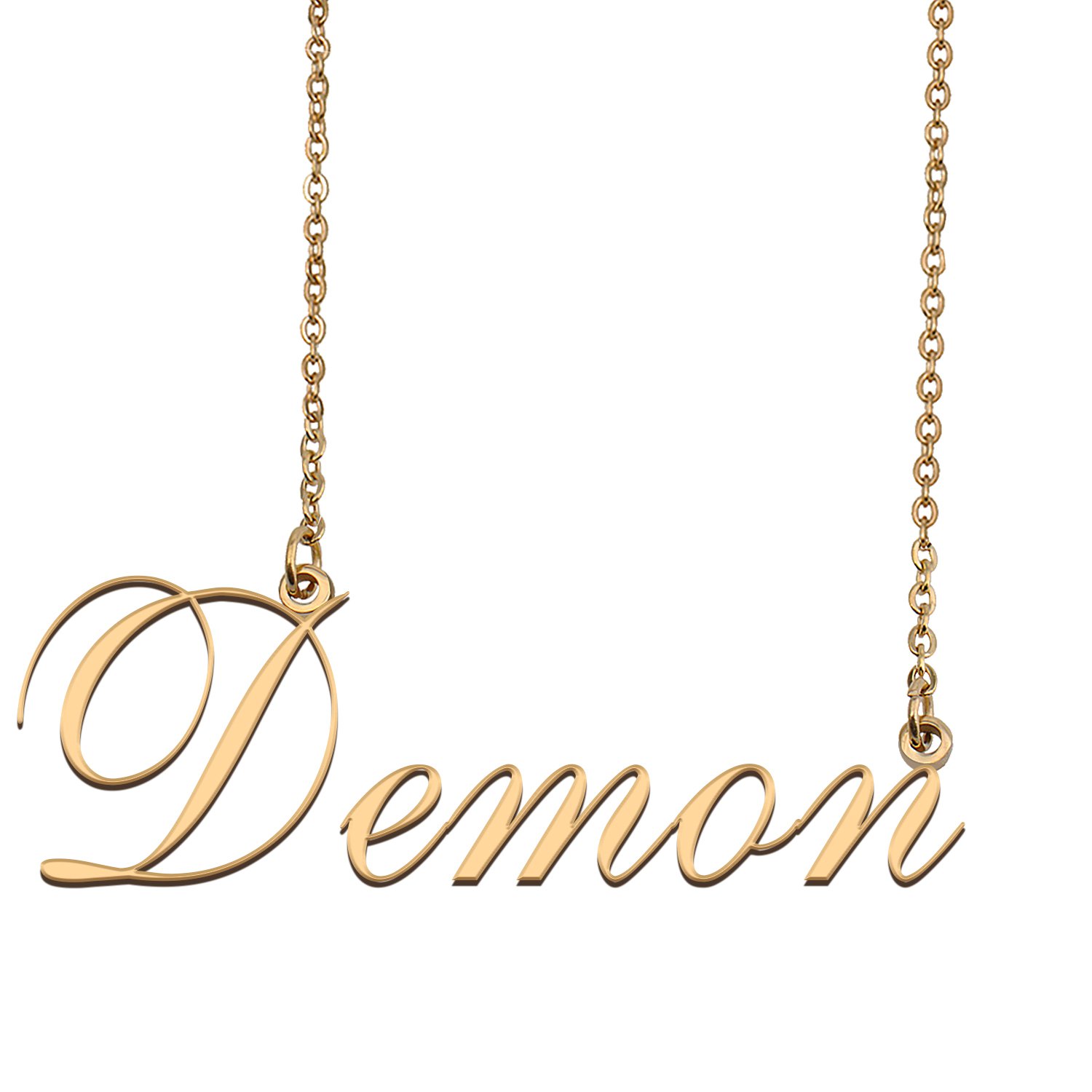 Personalized Any Name Necklace Charm Jewelry for Mother New Mom Demon