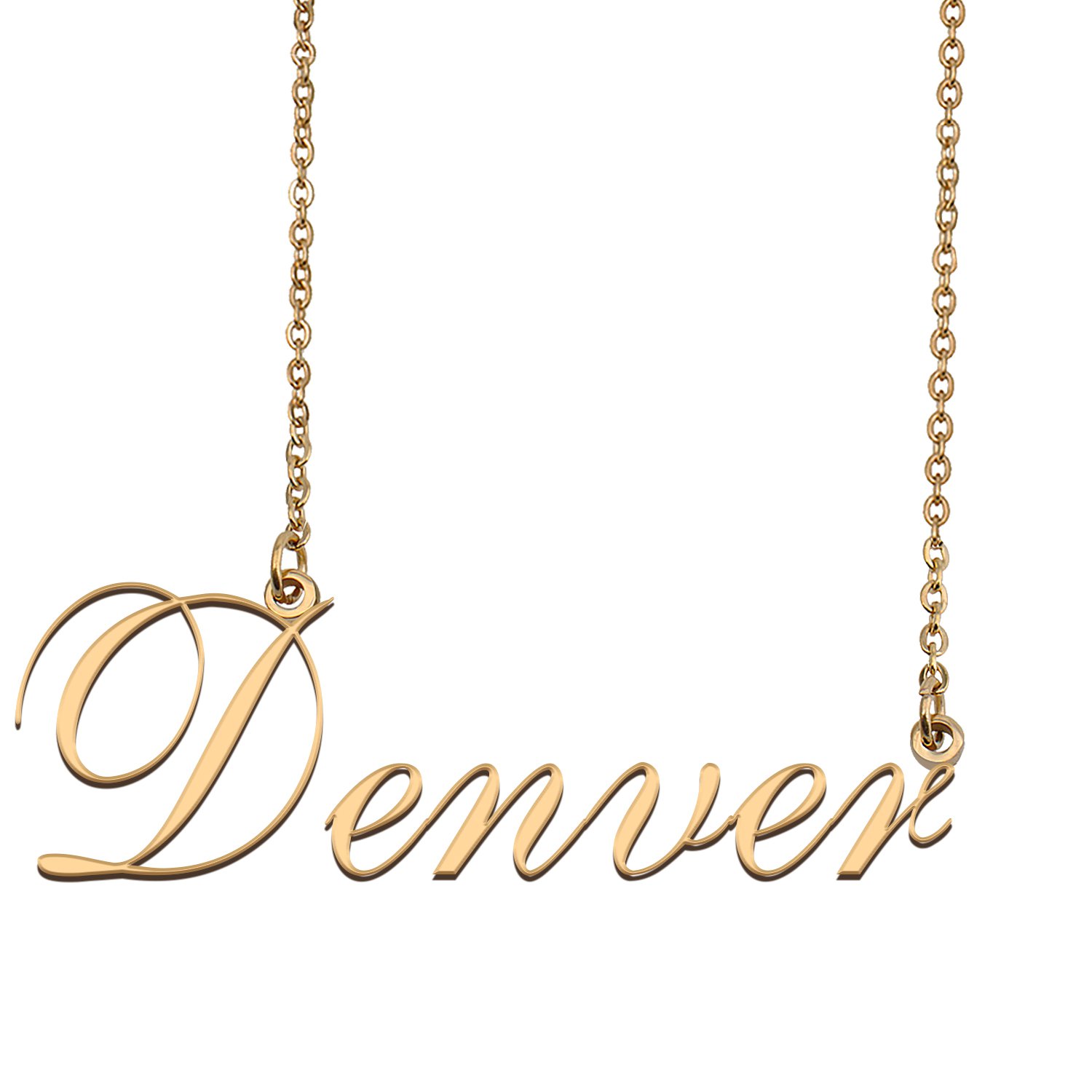Personalized Any Name Necklace Charm Jewelry for Mother New Mom Denver