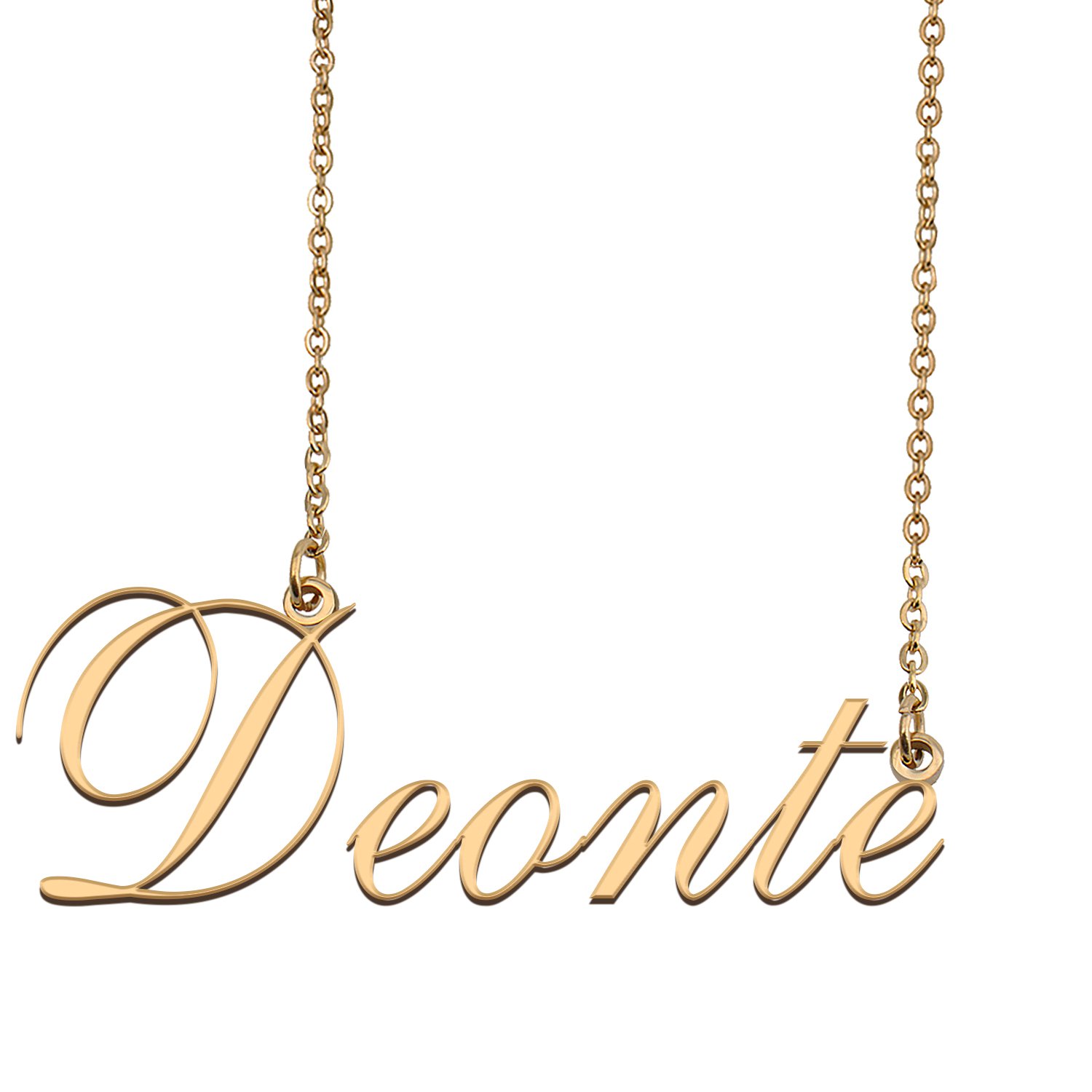 Personalized Any Name Necklace Charm Jewelry for Mother New Mom Deonte