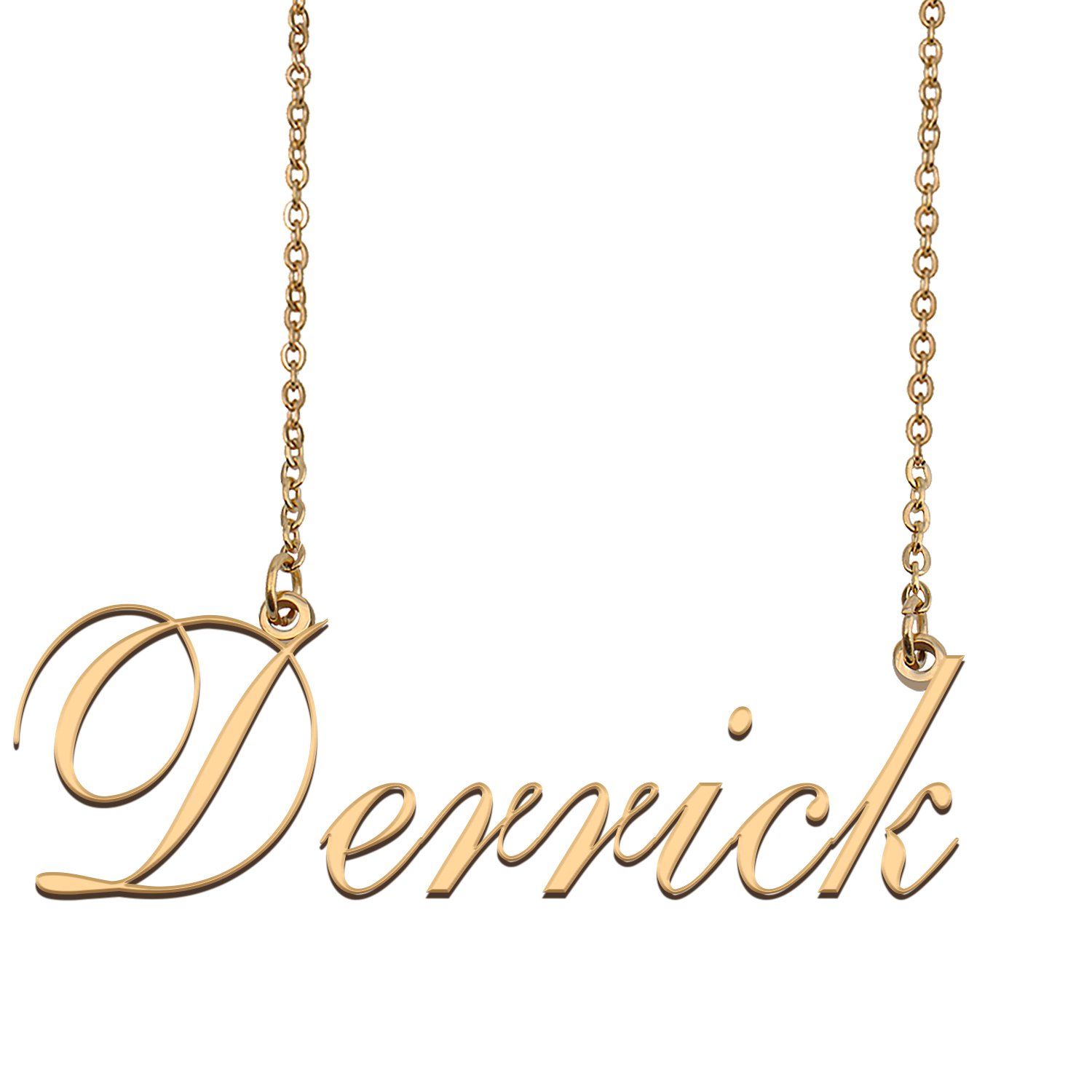 Personalized Any Name Necklace Charm Jewelry for Mother New Mom Derrick