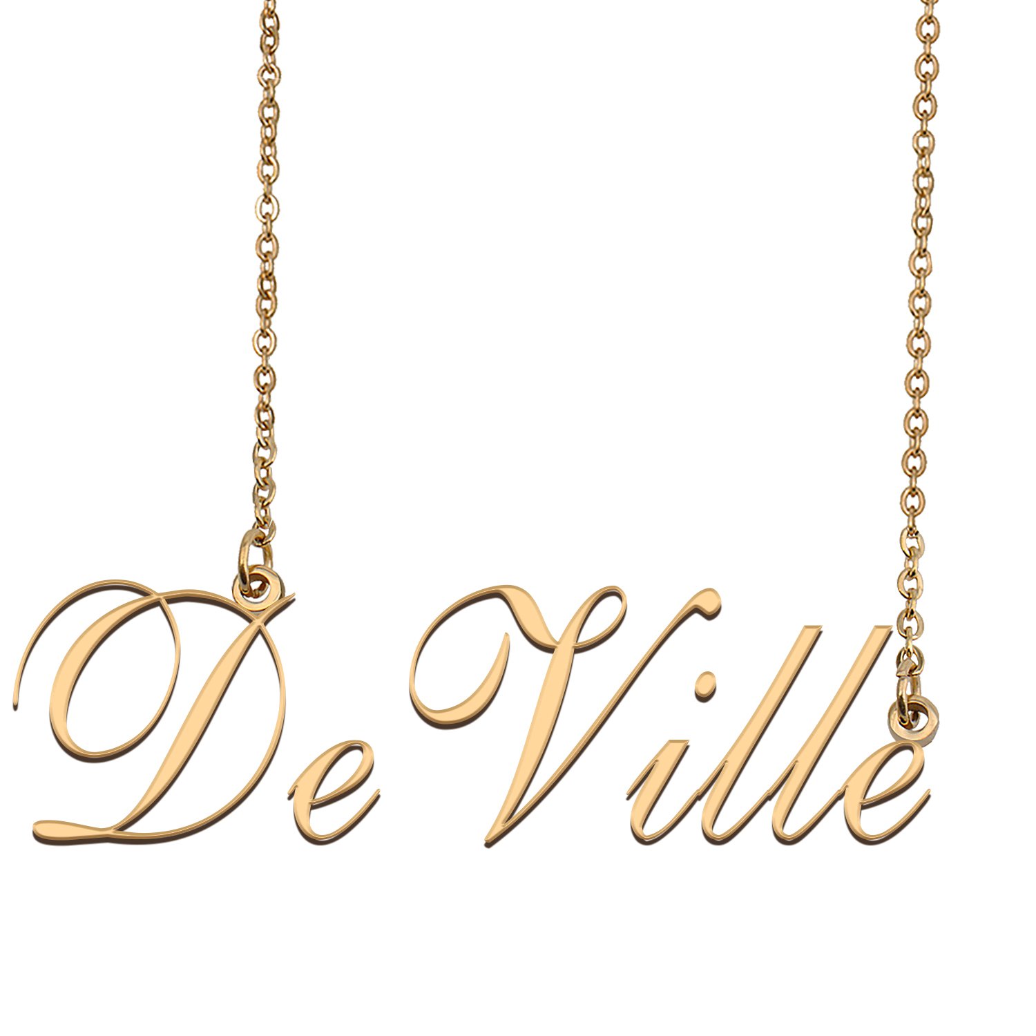 Personalized Any Name Necklace Charm Jewelry for Mother New Mom DeVille