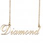 Personalized Any Name Necklace Charm Jewelry for Mother New Mom Diamond